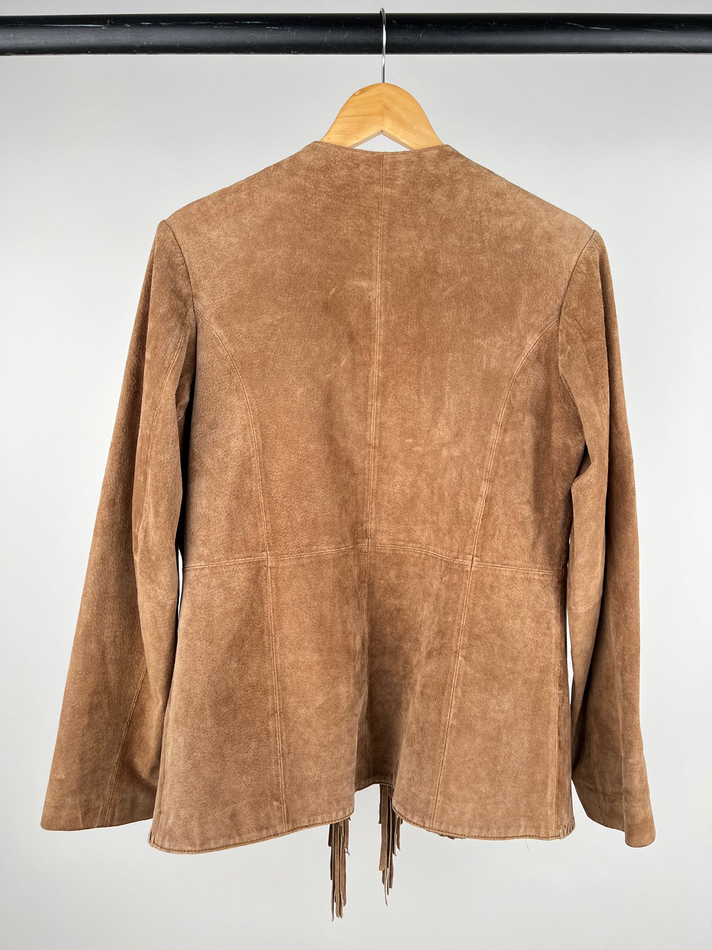 Western 70s Suede Tassel Jacket