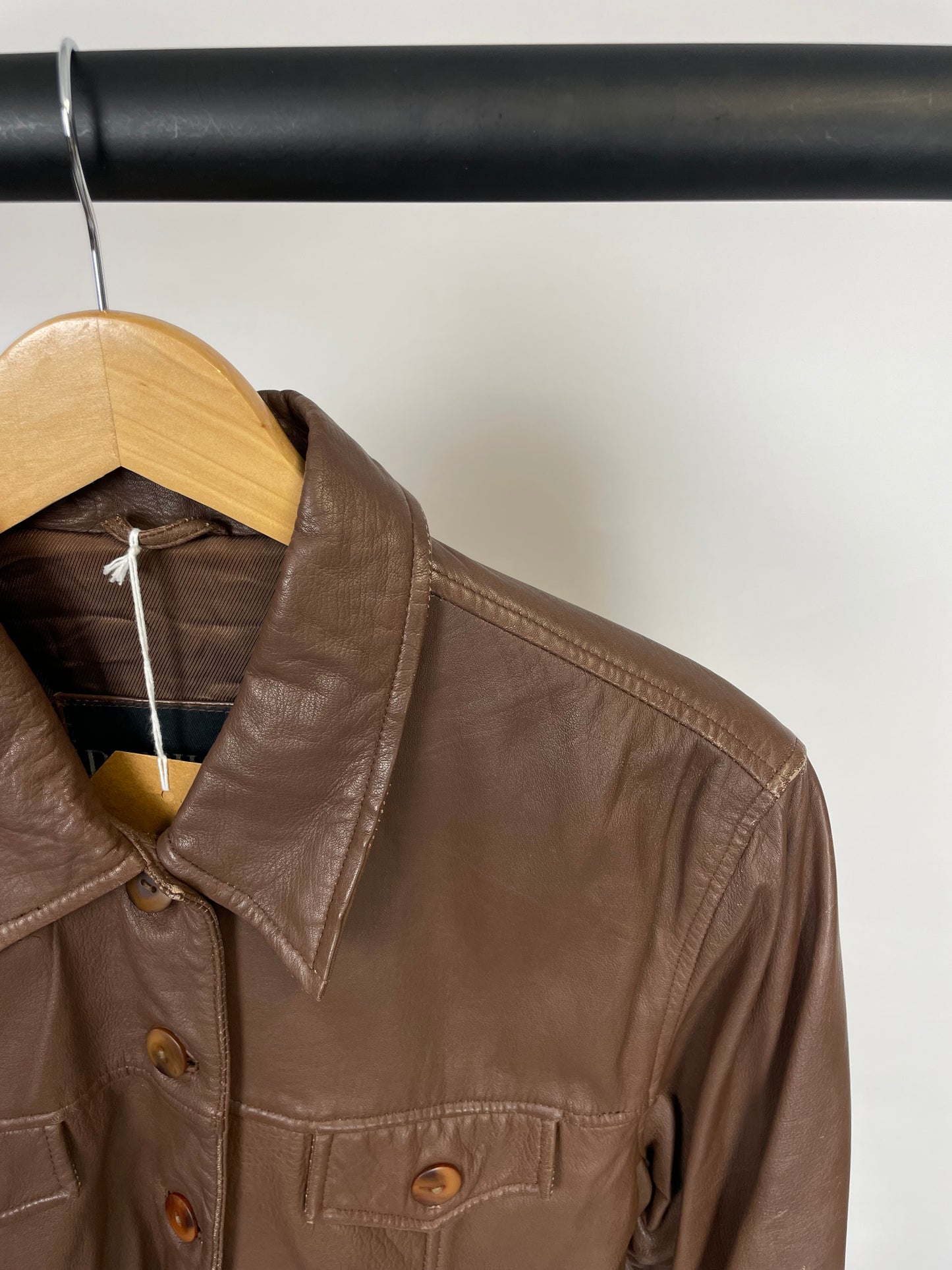 Vintage 90s Da Milano Leather Jacket