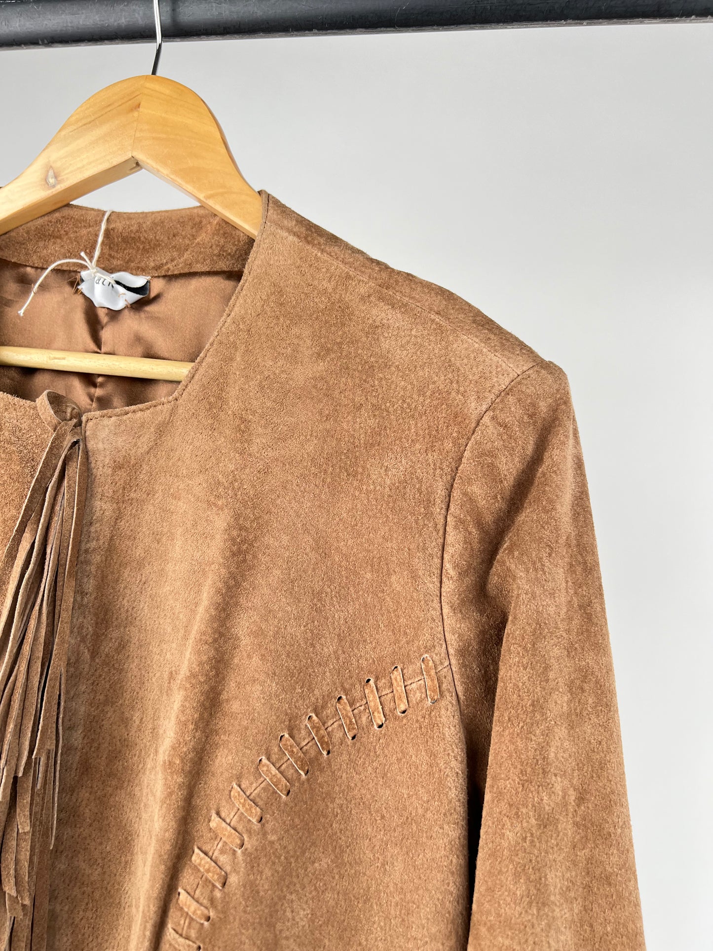 Western 70s Suede Tassel Jacket