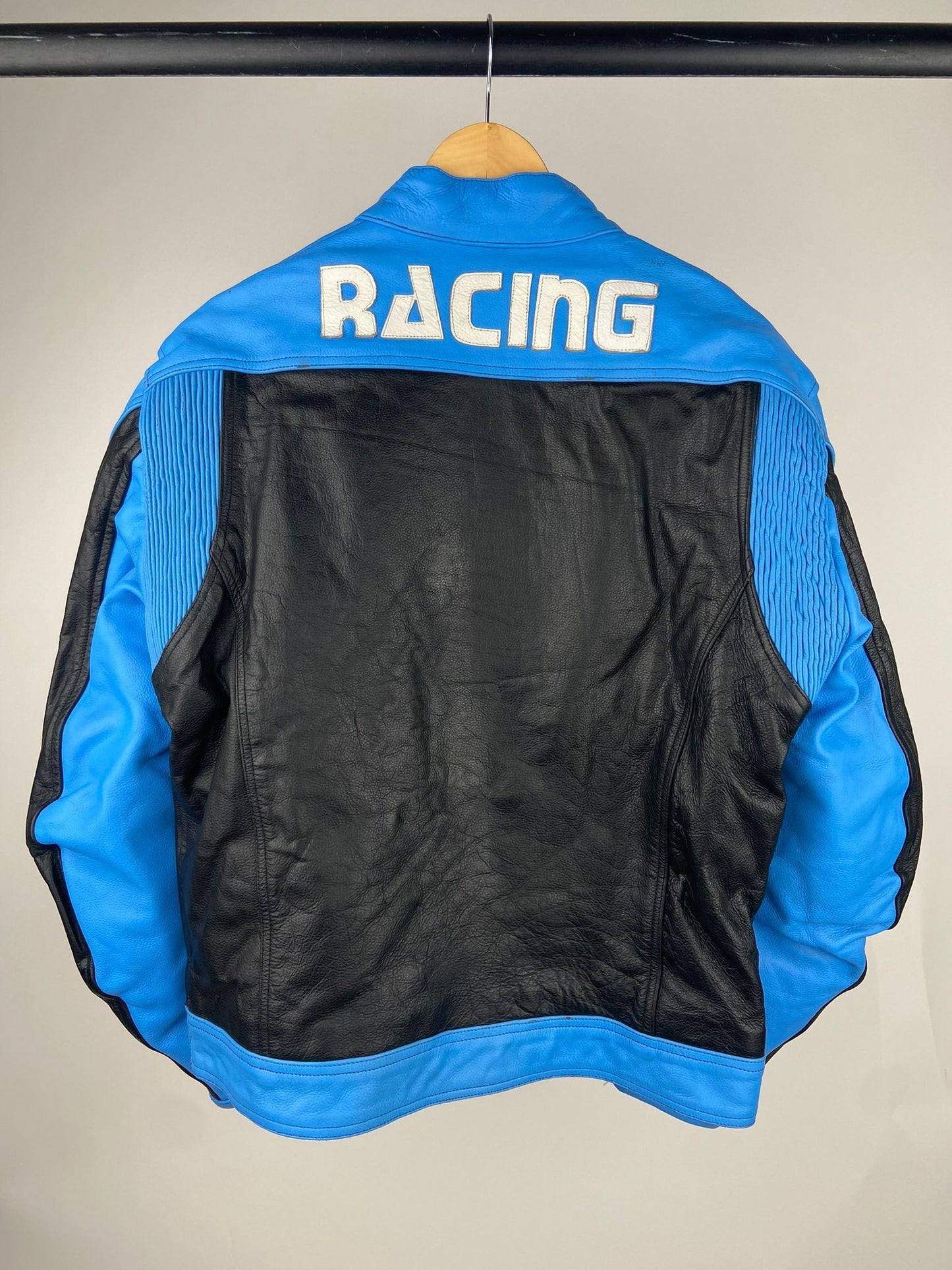 Vintage 90s Leather Motorbike Jacket