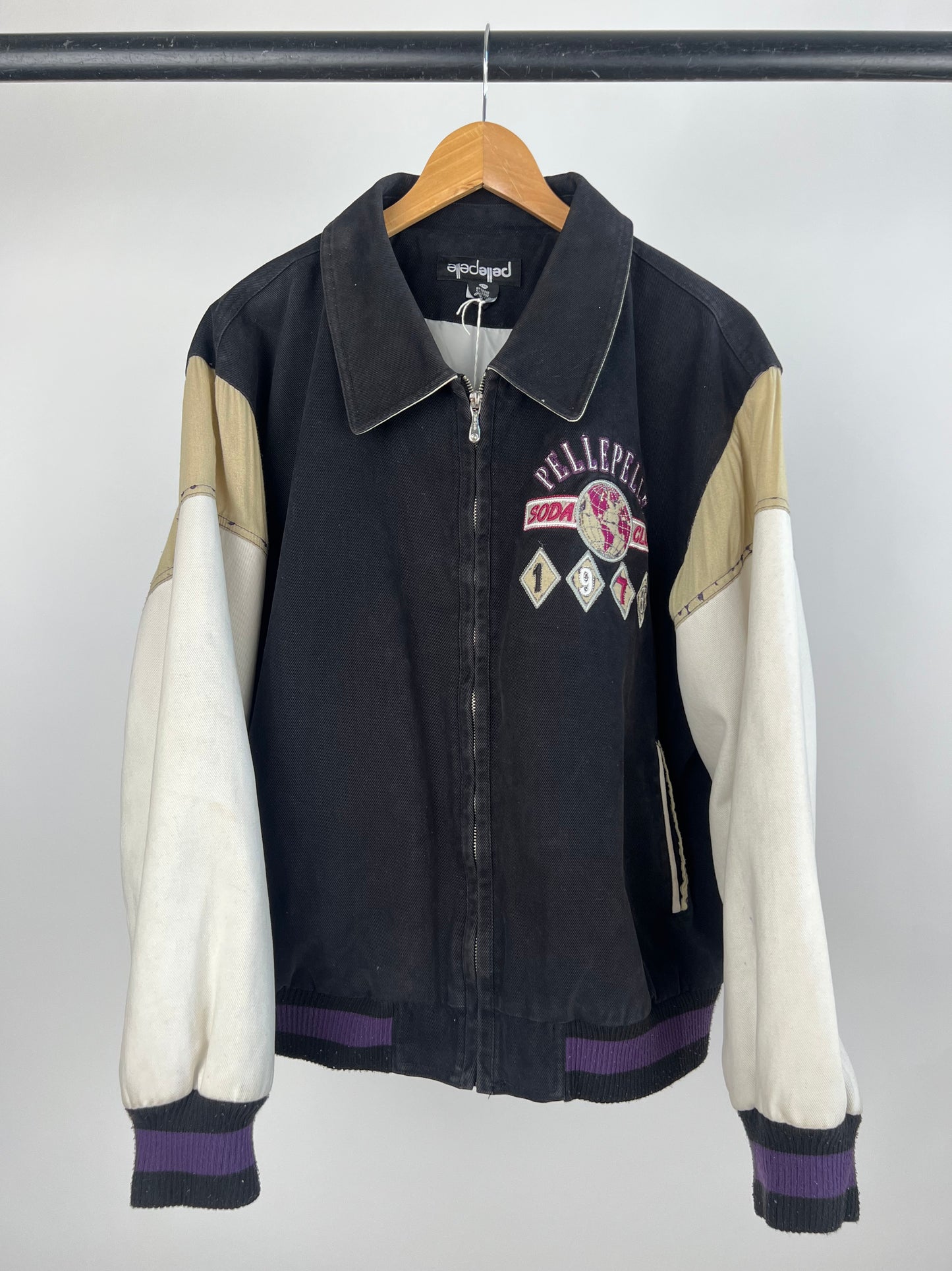 Vintage Pelle Pelle 90s Bomber Jacket