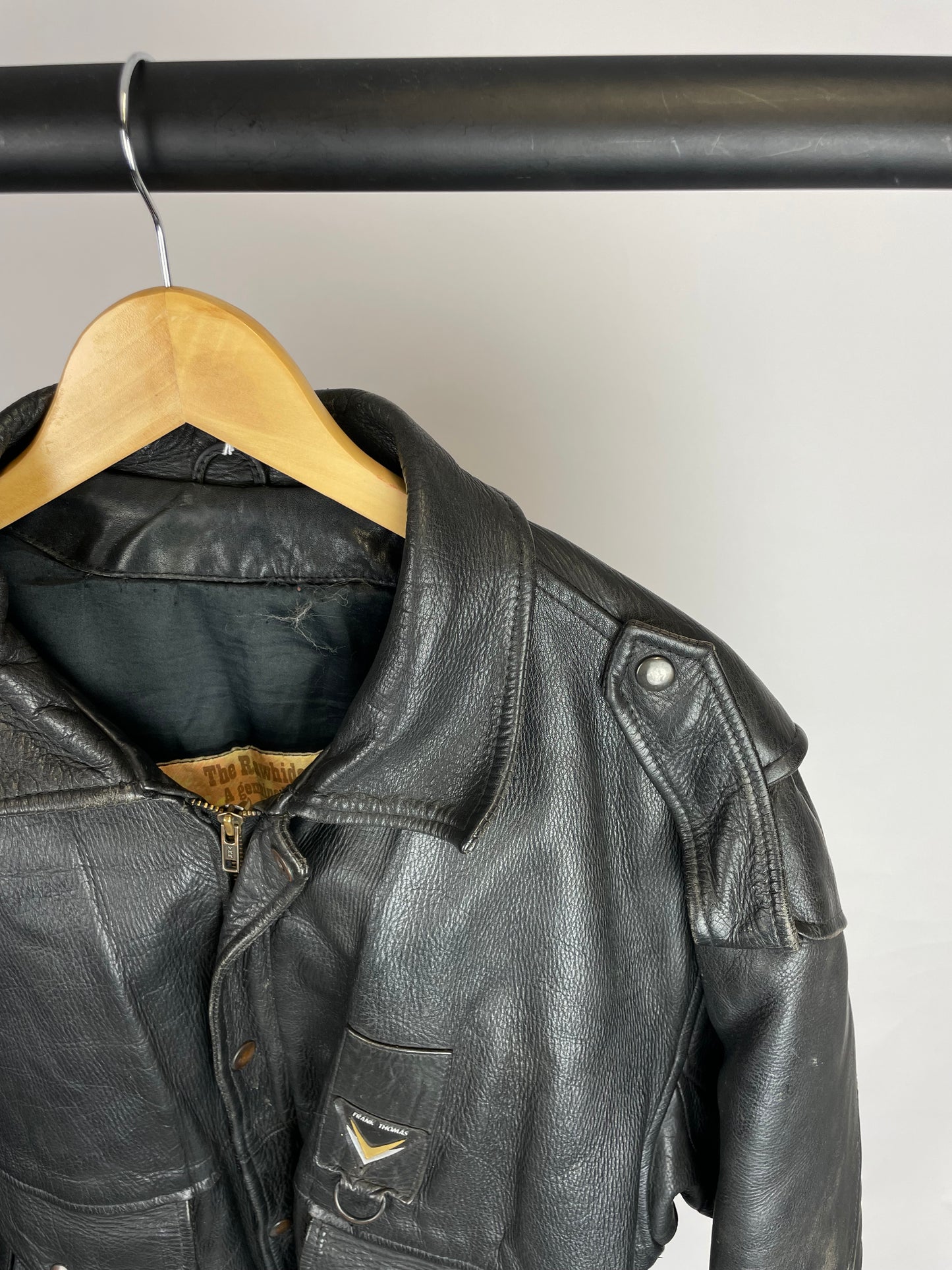 Vintage 90s The Rawhide Clothing Co. Leather Jacket