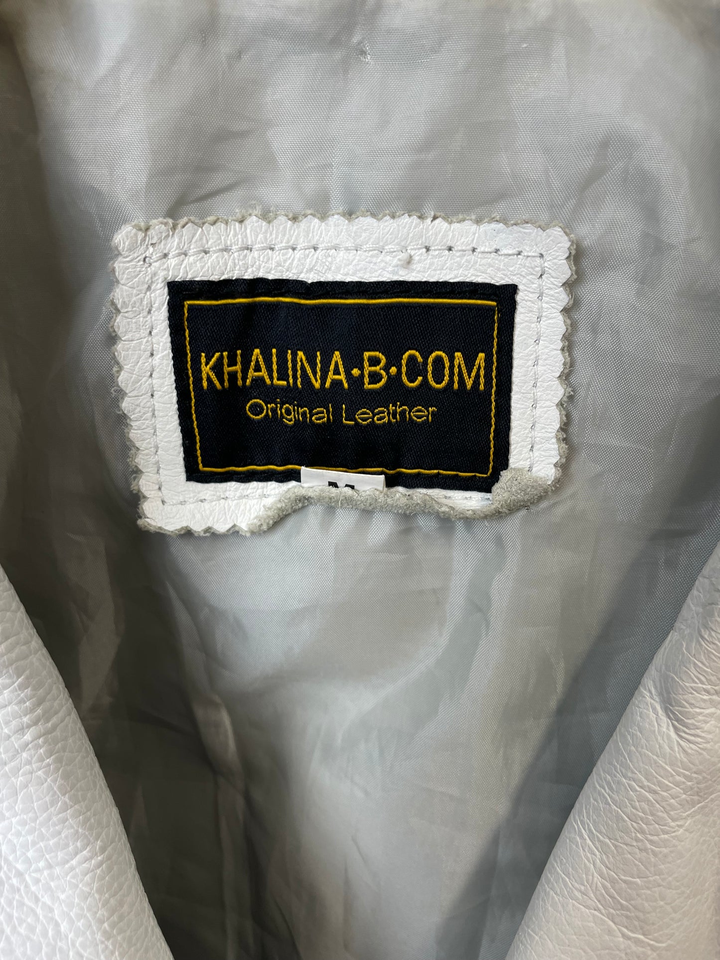 Vintage 90s Khalina Leather Jacket