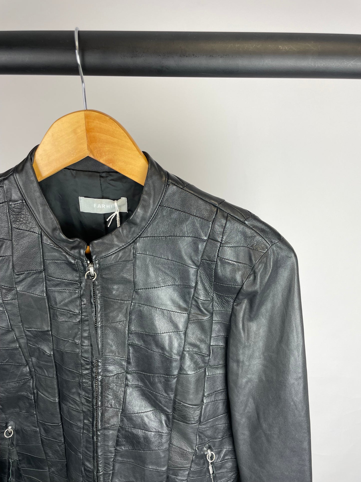 Vintage 90s Farhi Leather Jacket