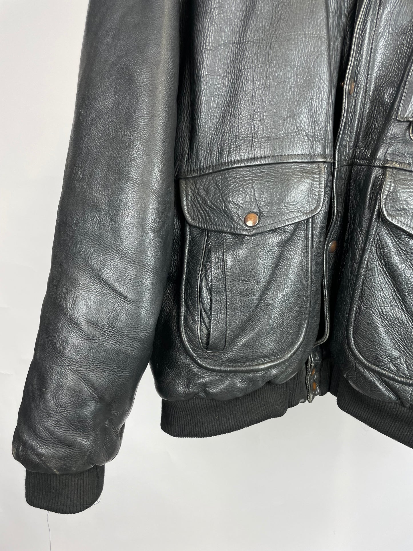 Vintage 90s The Rawhide Clothing Co. Leather Jacket