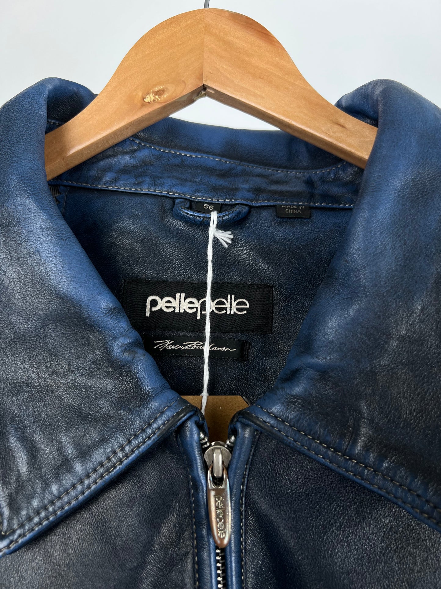 Vintage Pelle Pelle 90s Leather Bomber Jacket
