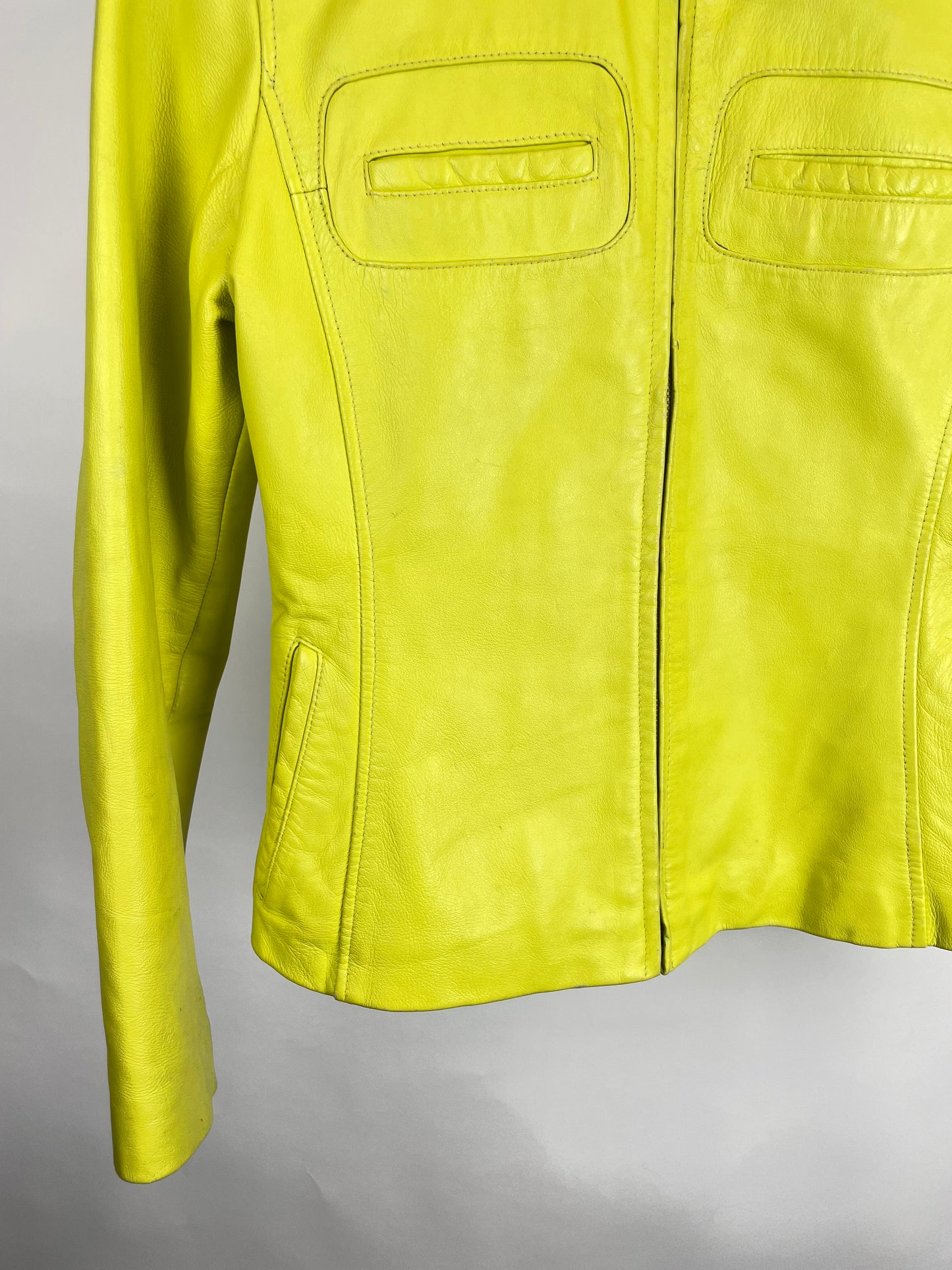 Vintage 90s promod Leather Jacket