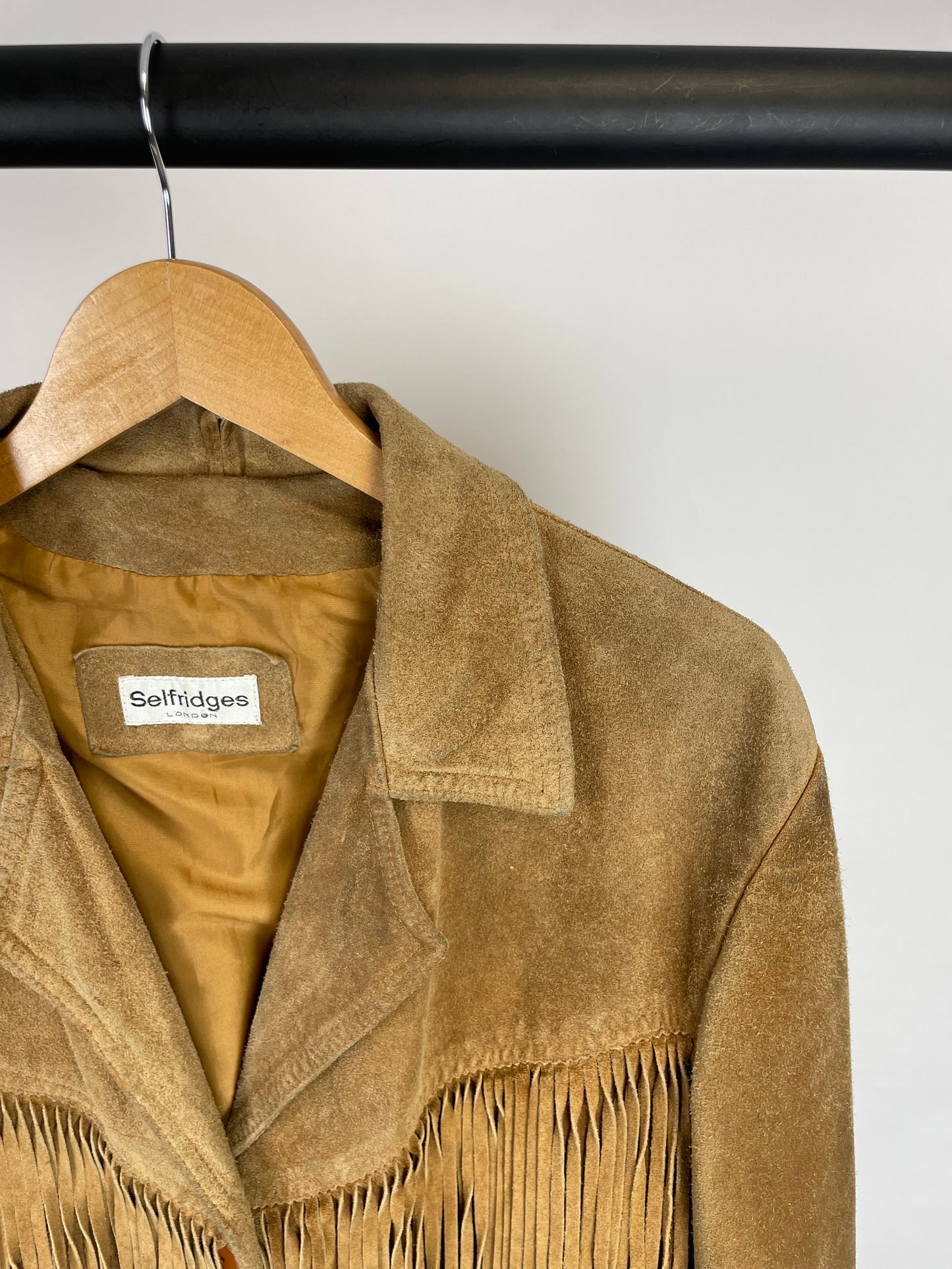 Vintage 70s Selfridges Long Tassel Jacket