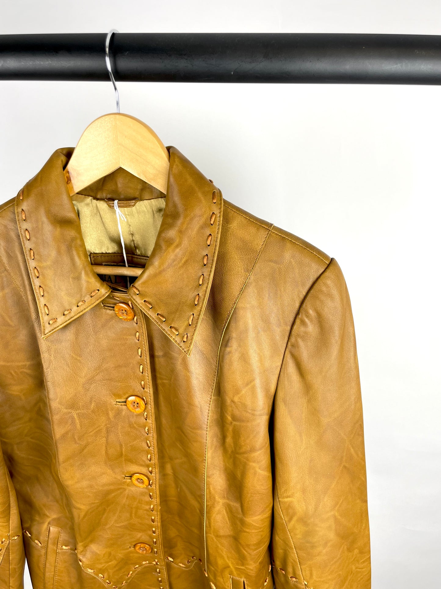 Vintage 90s Altin OK Leather Jacket
