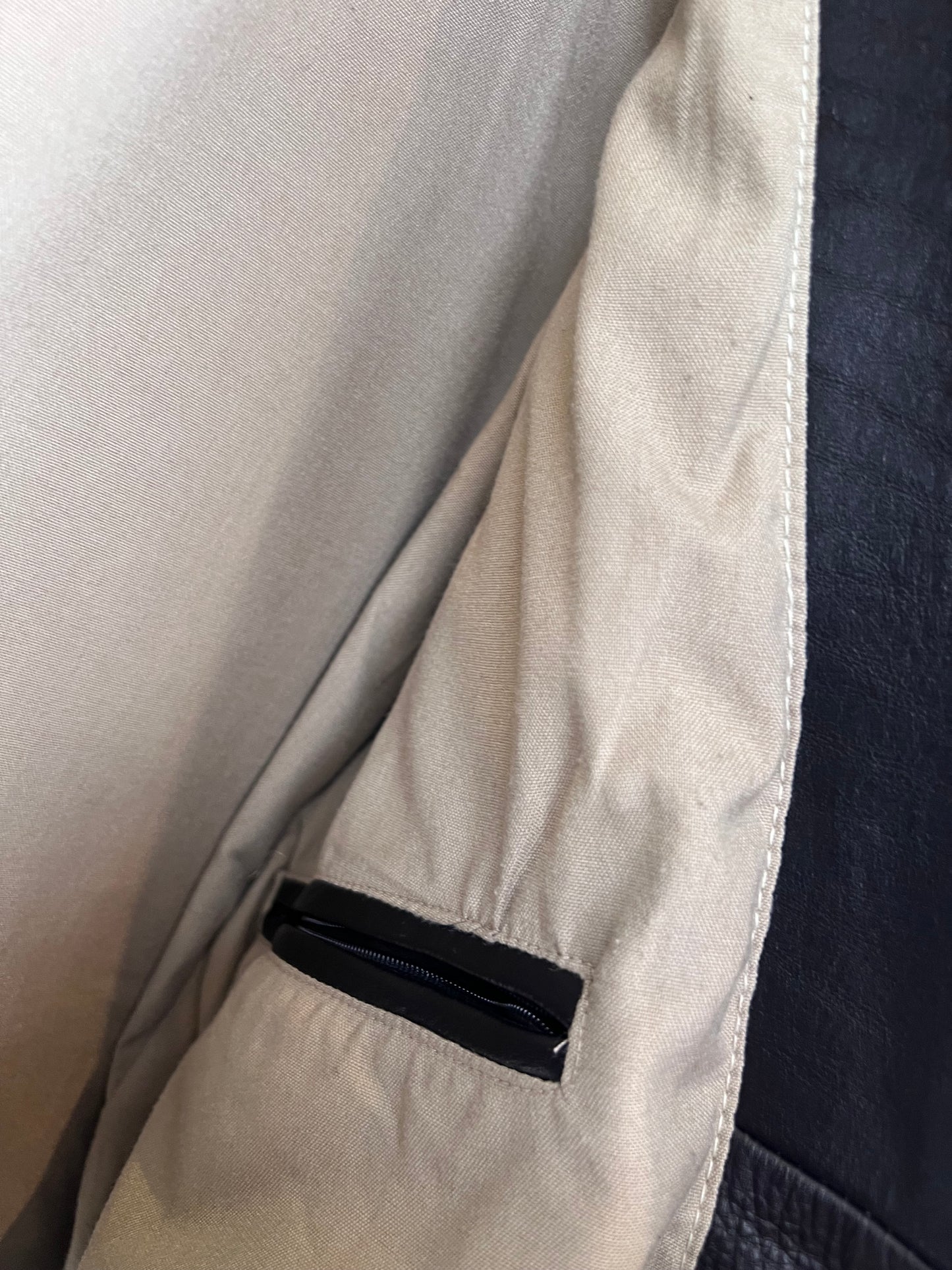 Vintage 90s Redskins 27 Leather Biker Jacket