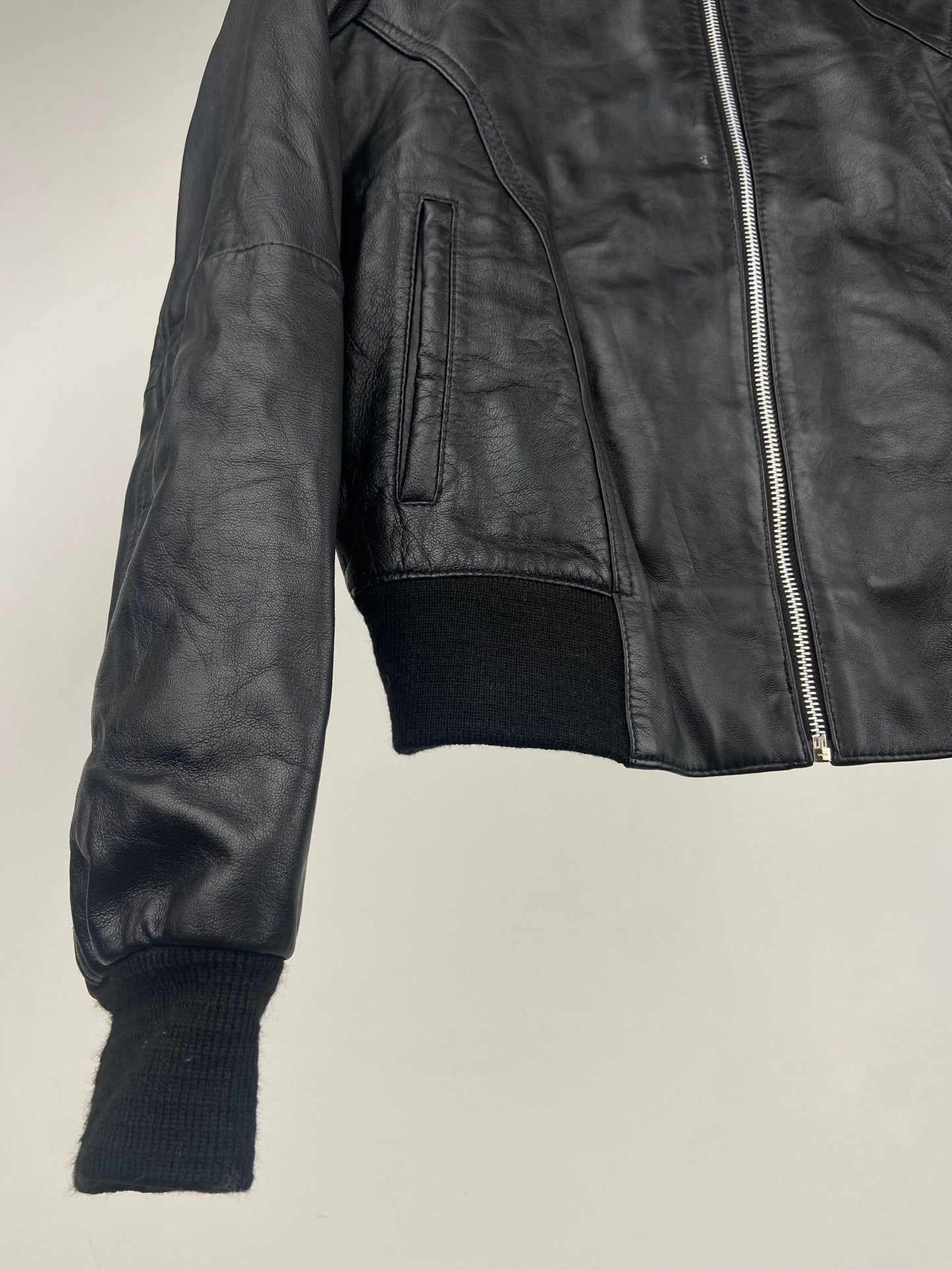 Vintage 90s Classic Leather Jacket