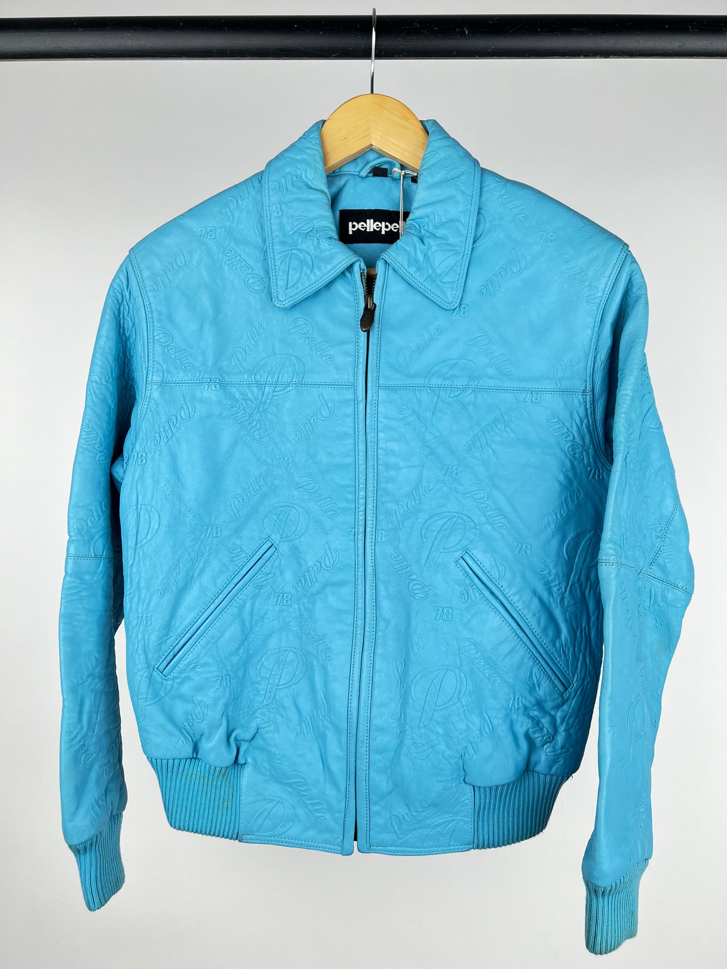 Vintage Pelle Pelle 90s Leather Bomber Jacket