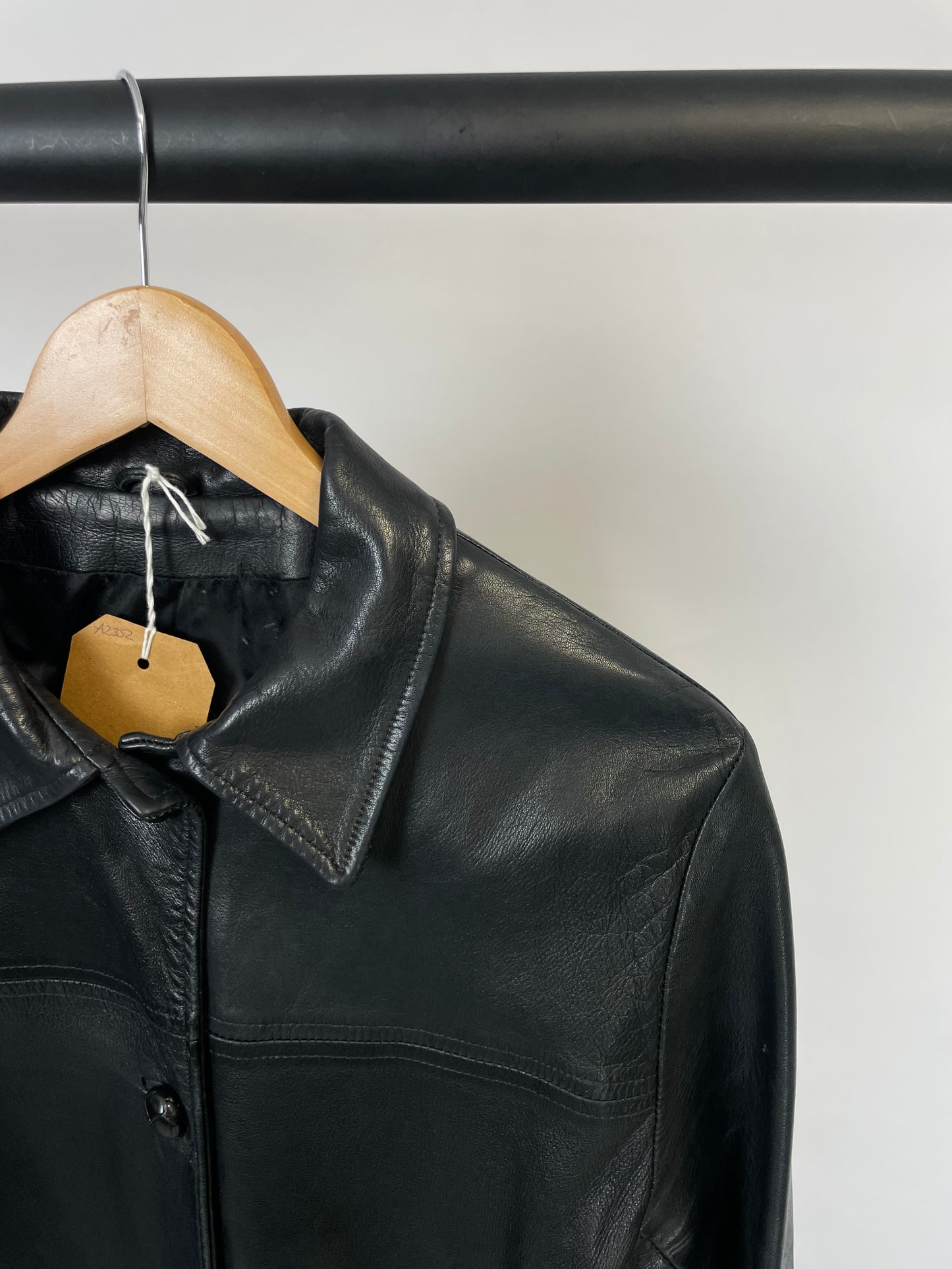 Vintage 90s GK by Genel Leather Jacket