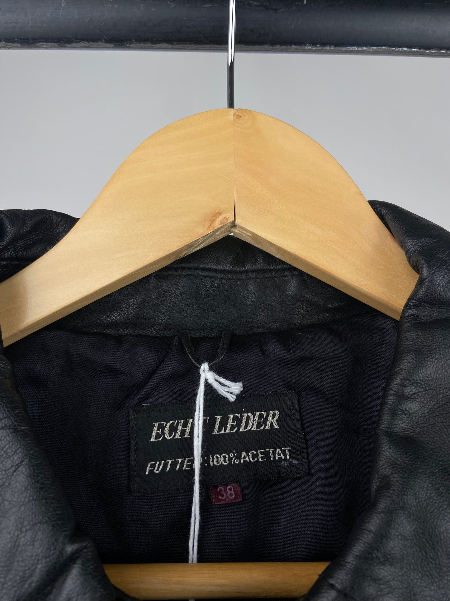 Vintage 90s Patchwork Leather Bomber Jacket
