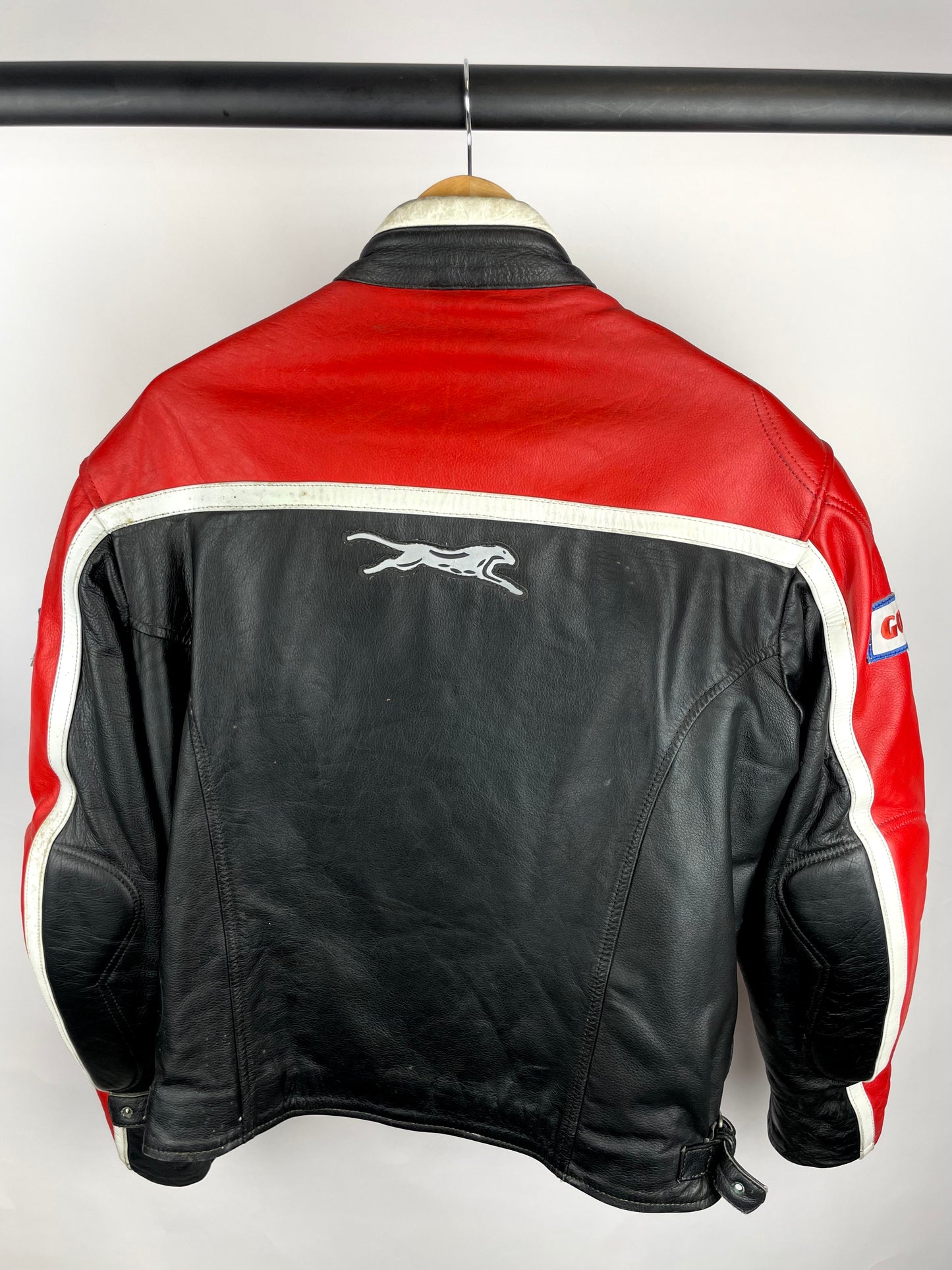 Vintage 90s Leather Motorbike Jacket