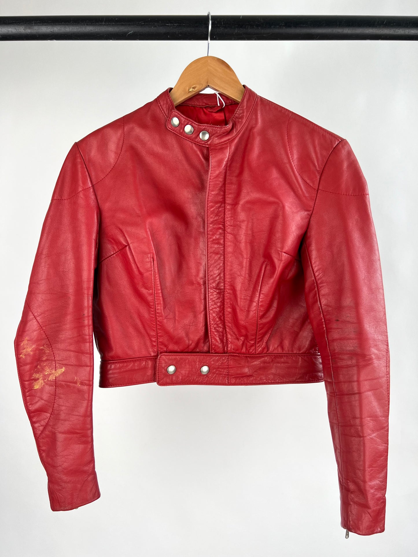 Vintage 90s Leather Motorbike Jacket
