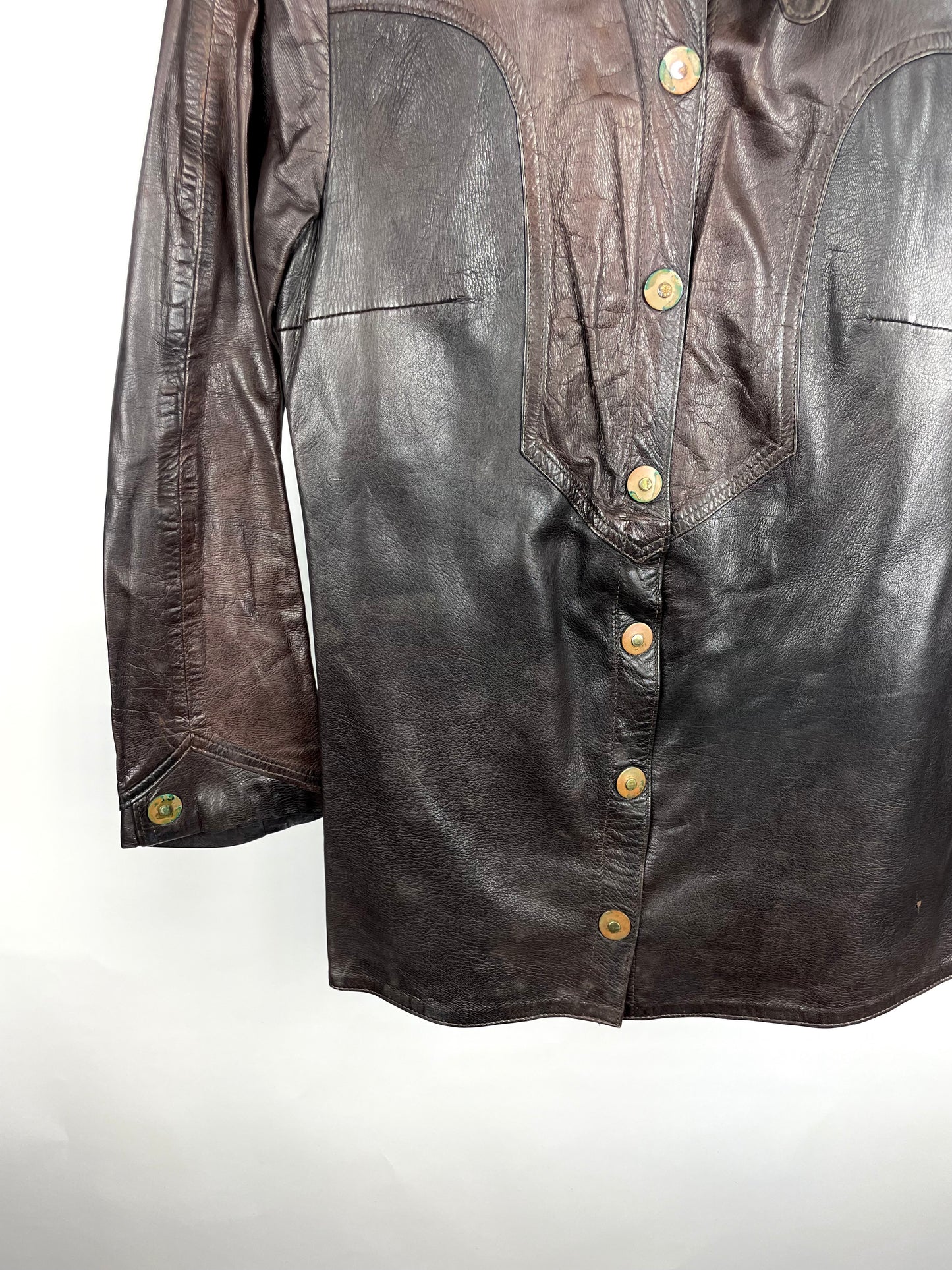 Vintage 90s Skinflair Leather Jacket
