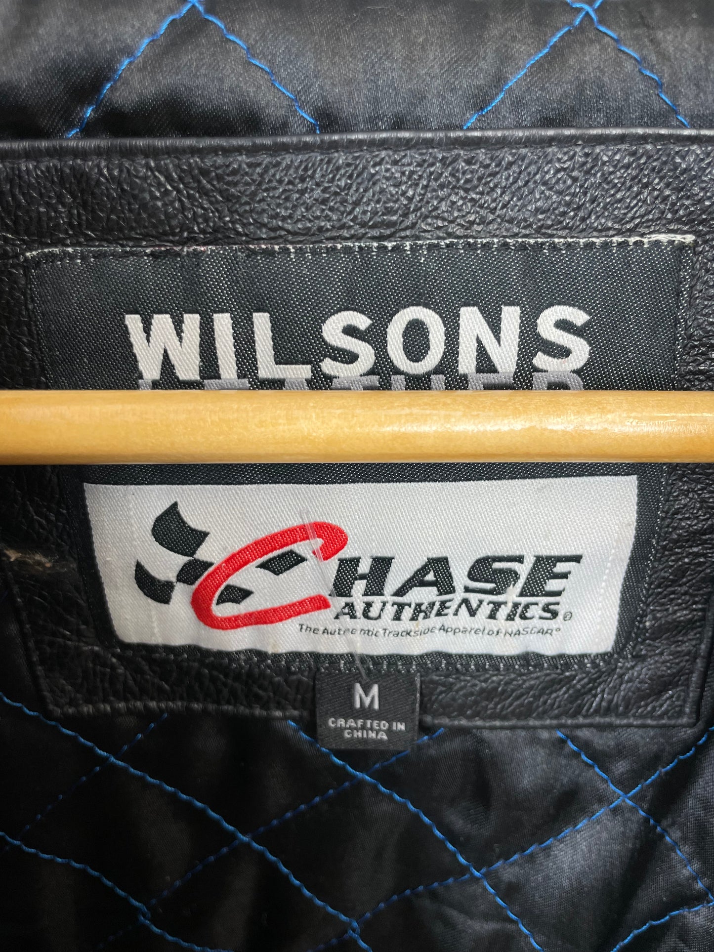 Chase Authentic’s 90s Leather Motorbike Jacket