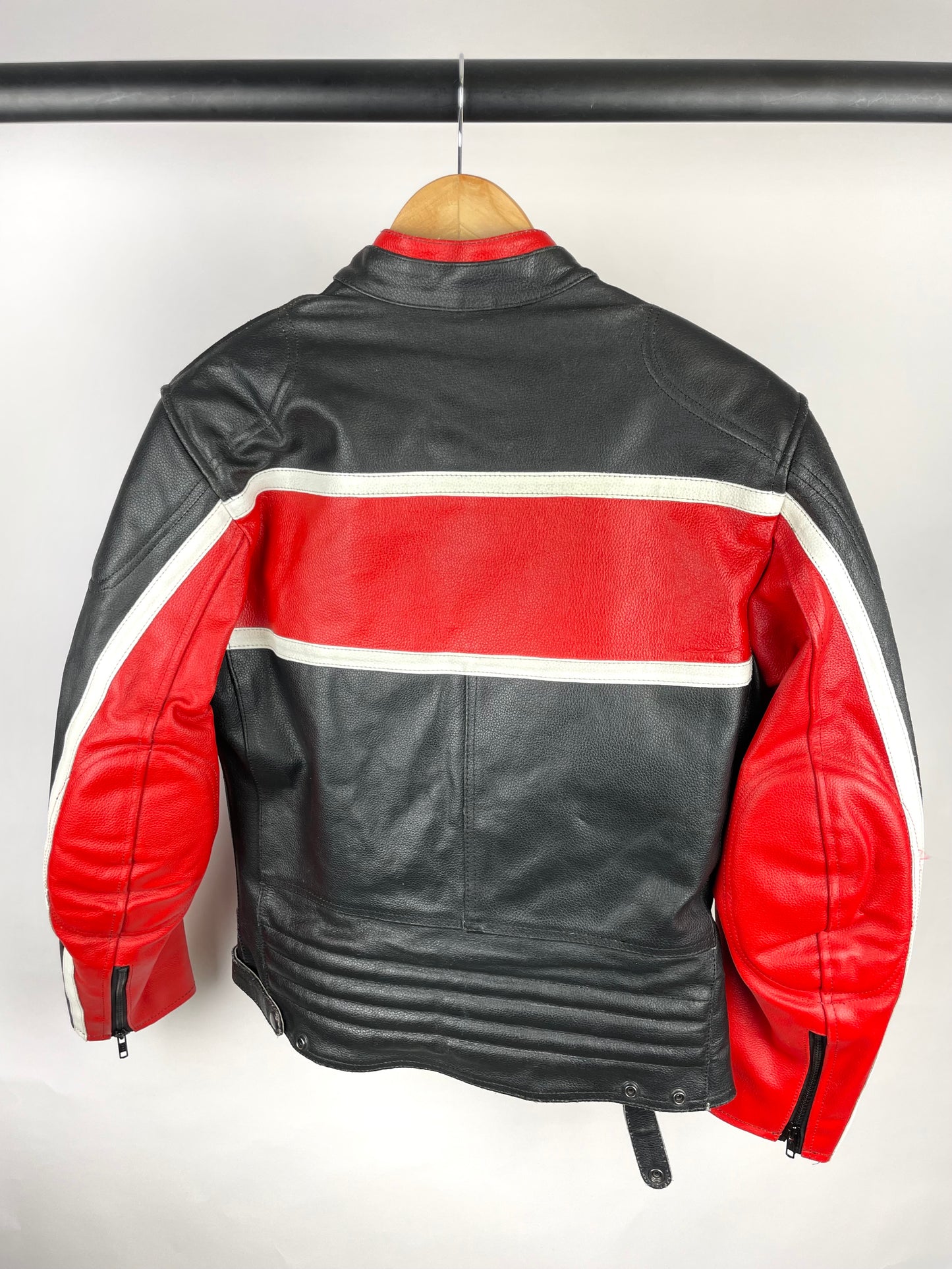Vintage 90s Leather Motorbike Jacket
