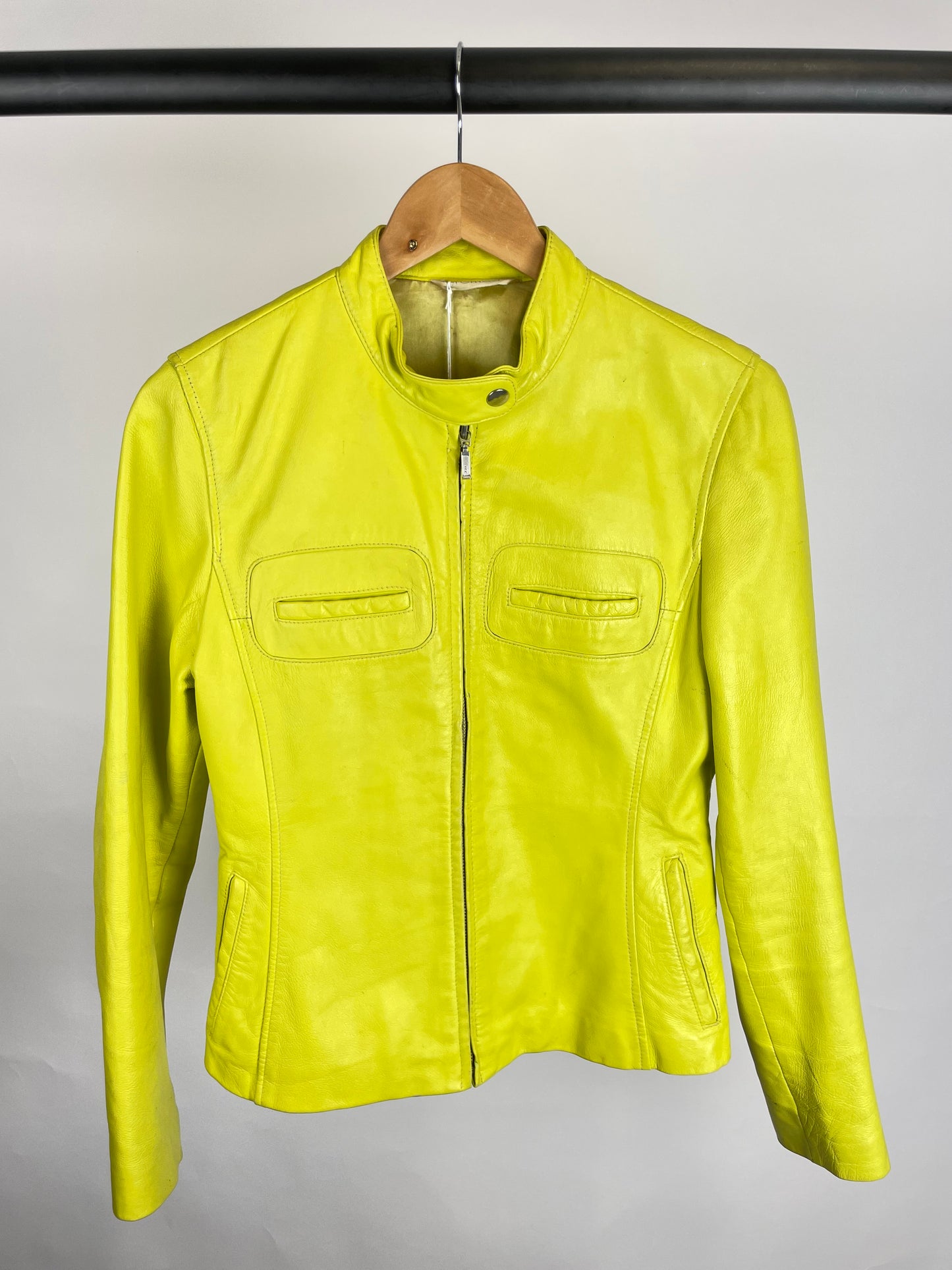 Vintage 90s promod Leather Jacket
