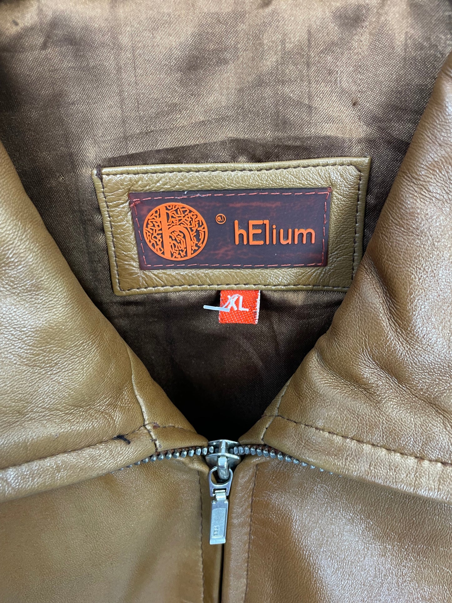 Vintage 90s hElium Leather Jacket