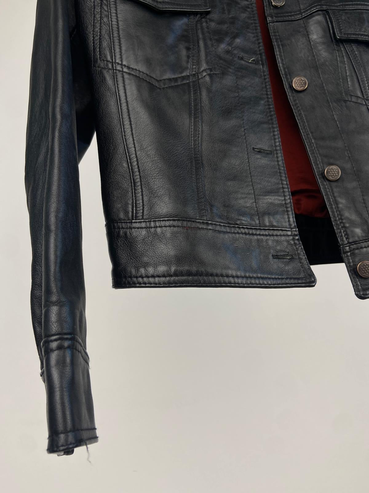 Vintage 90s Genuine Leather Jacket