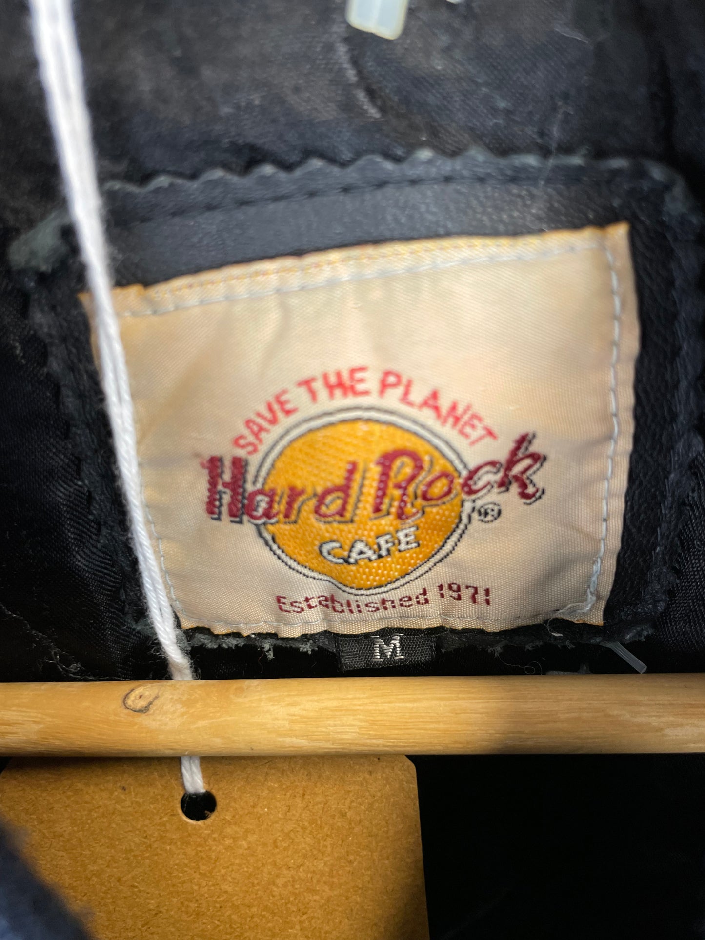 Hard Rock Cafe Orlando 90s Bomber Leather Jacket