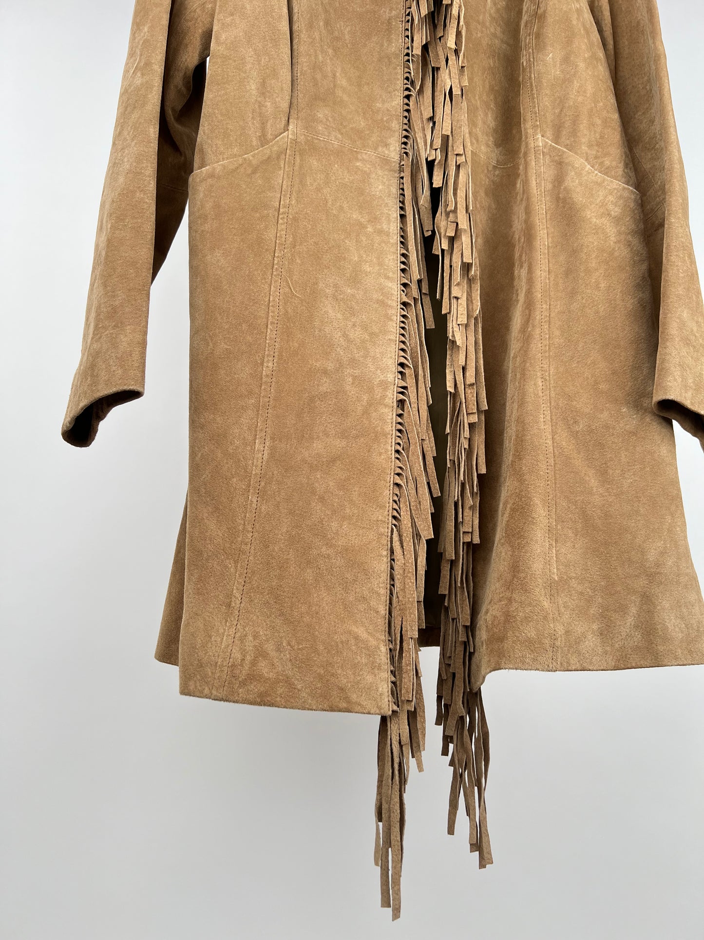 Western 70s Suede Tassel Jacket