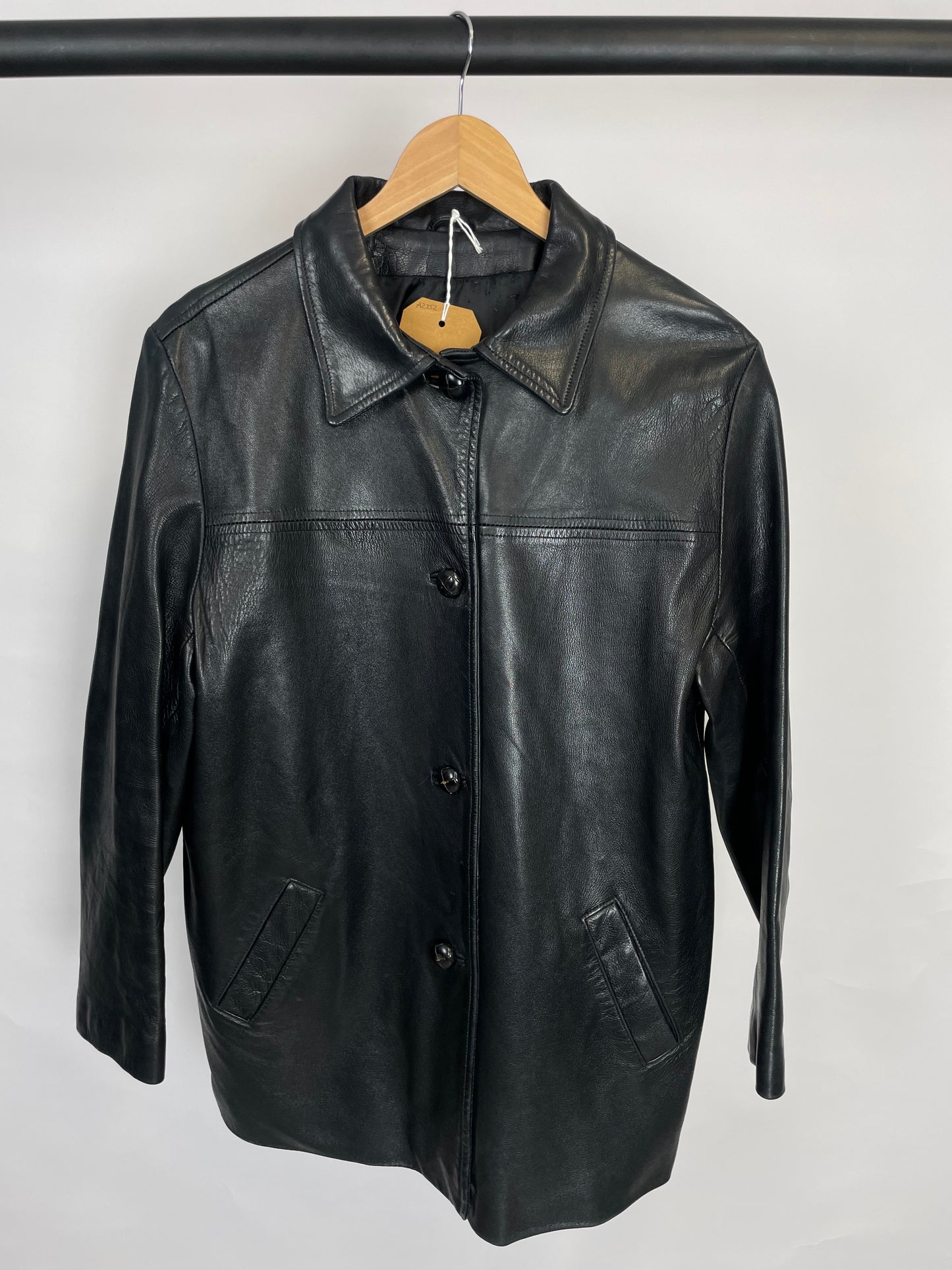 Vintage 90s GK by Genel Leather Jacket