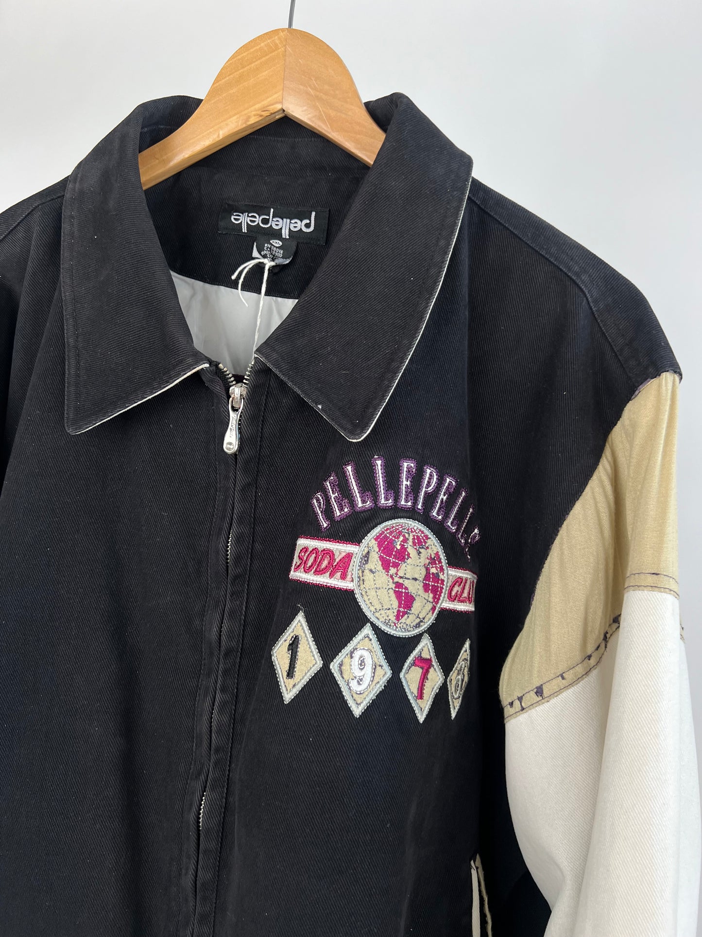 Vintage Pelle Pelle 90s Bomber Jacket