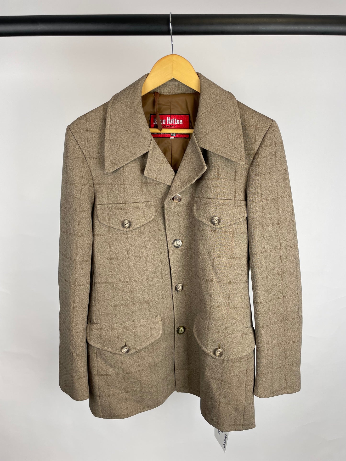 Original Vintage 70s Brian Hutton Leisurewear Jacket