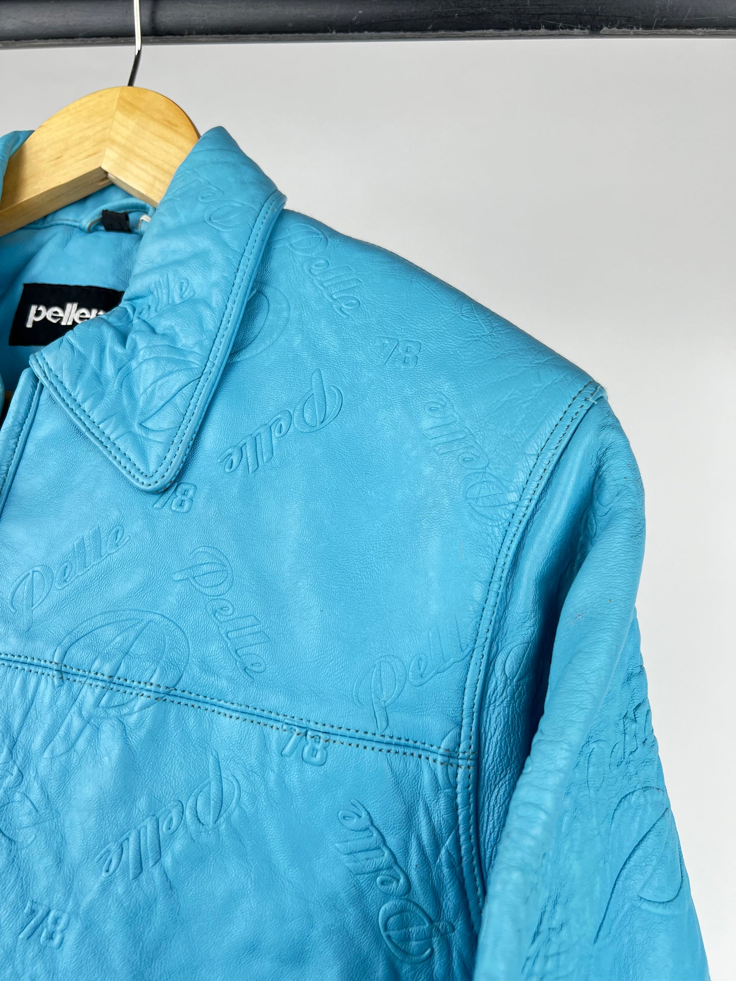 Vintage Pelle Pelle 90s Leather Bomber Jacket