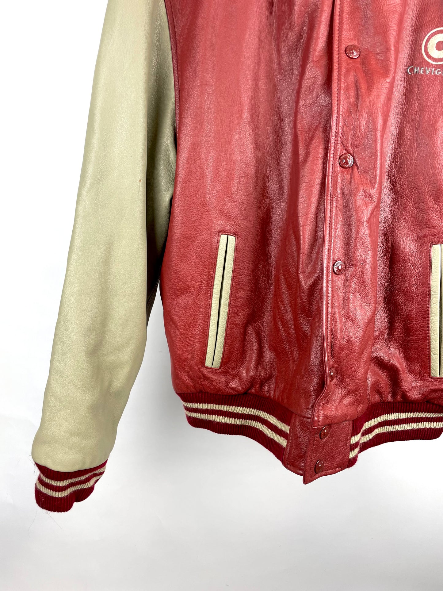 Vintage 90s Chevignon Varsity Jacket