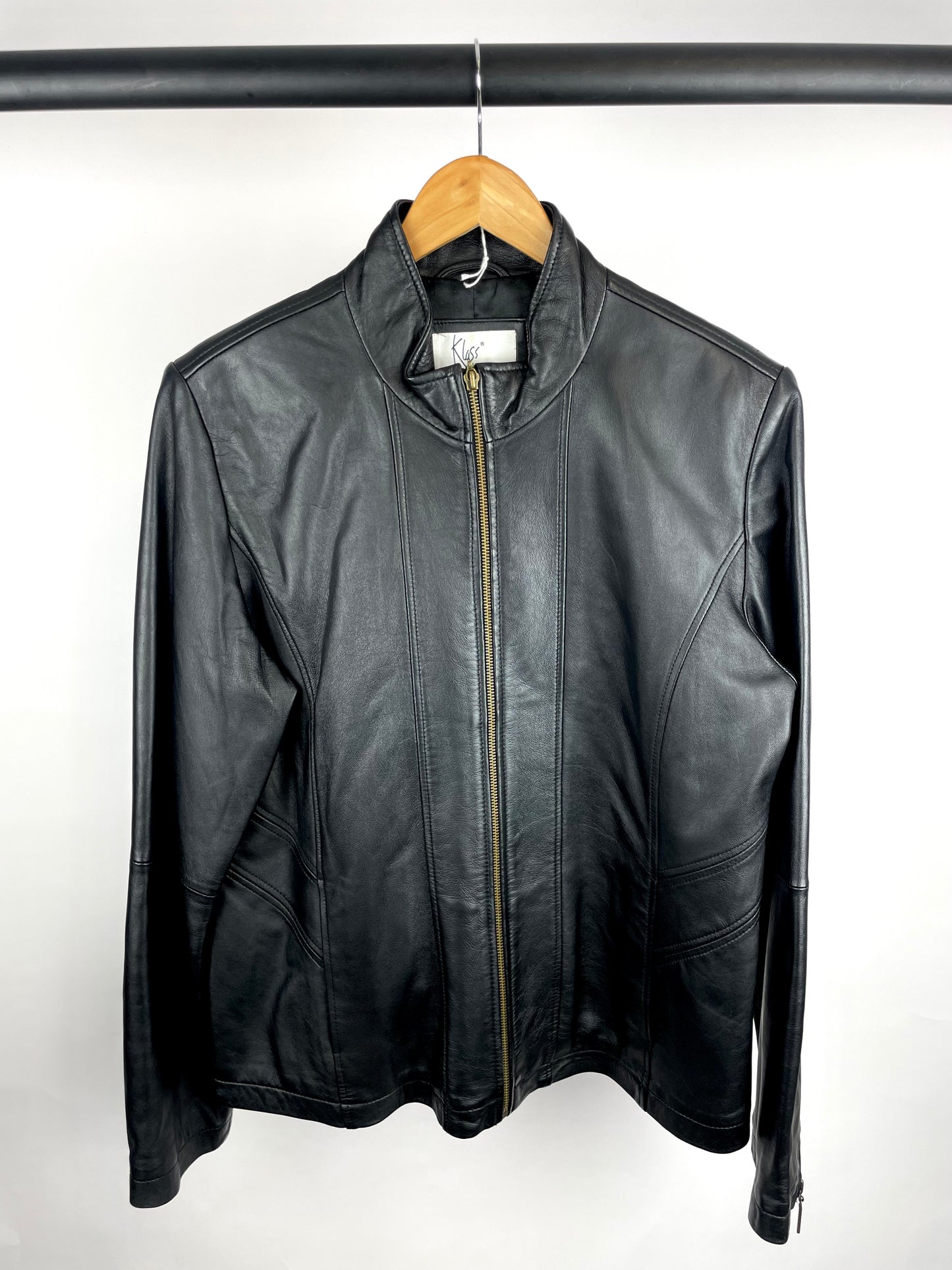 Vintage 90s Klass Leather Jacket