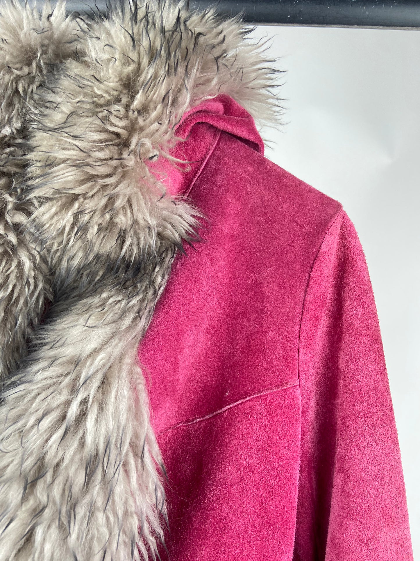 Vintage 70s Suede Afghan Jacket