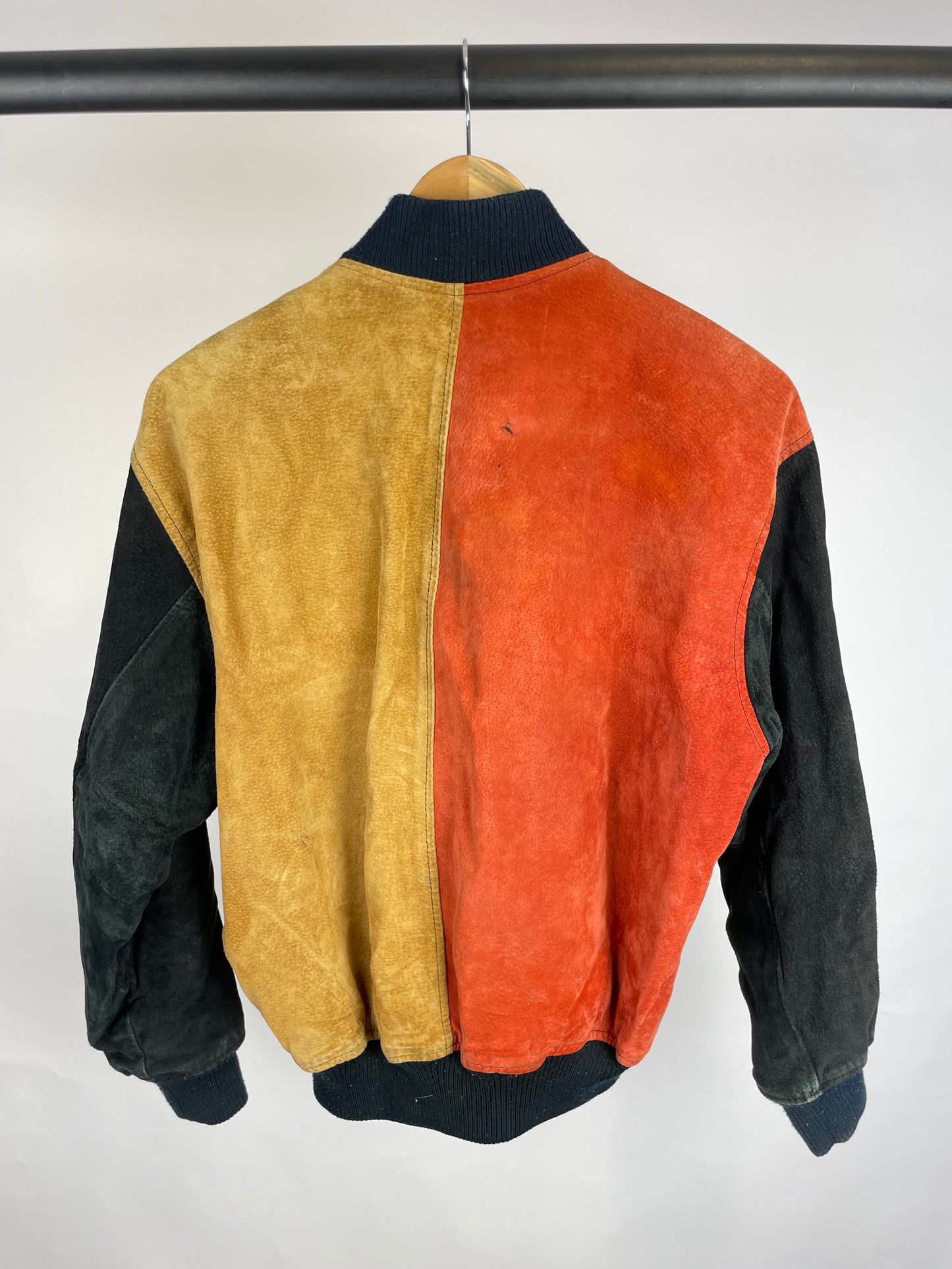 Vintage 90s The Limited Bomber Suede Jacket