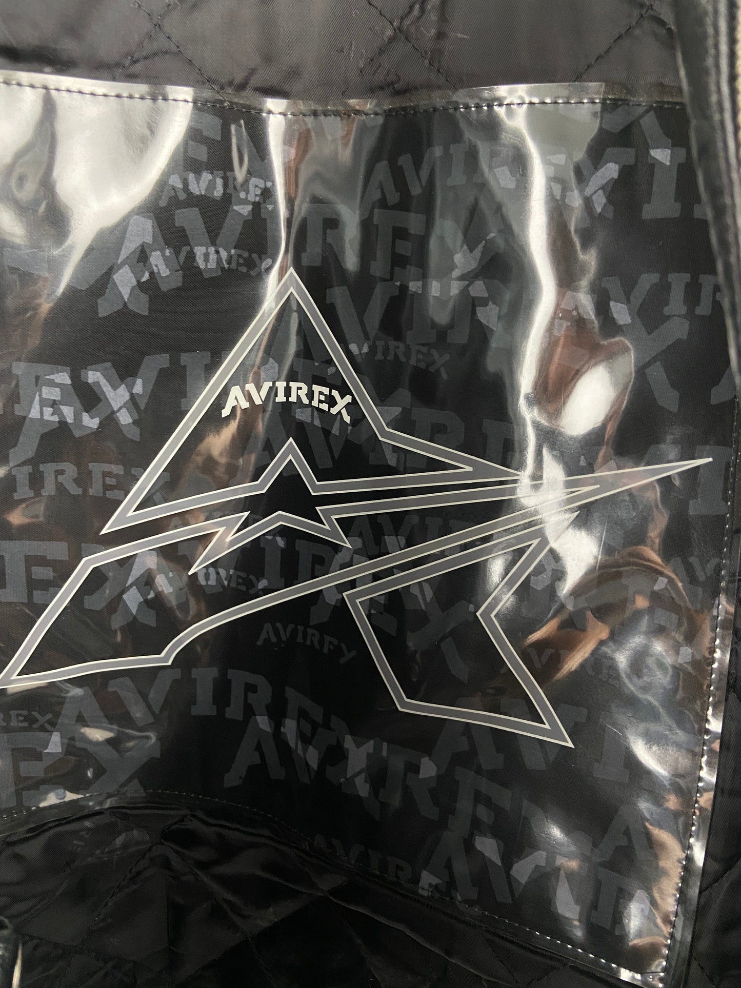 Vintage Avirex 90s Leather Bomber Jacket