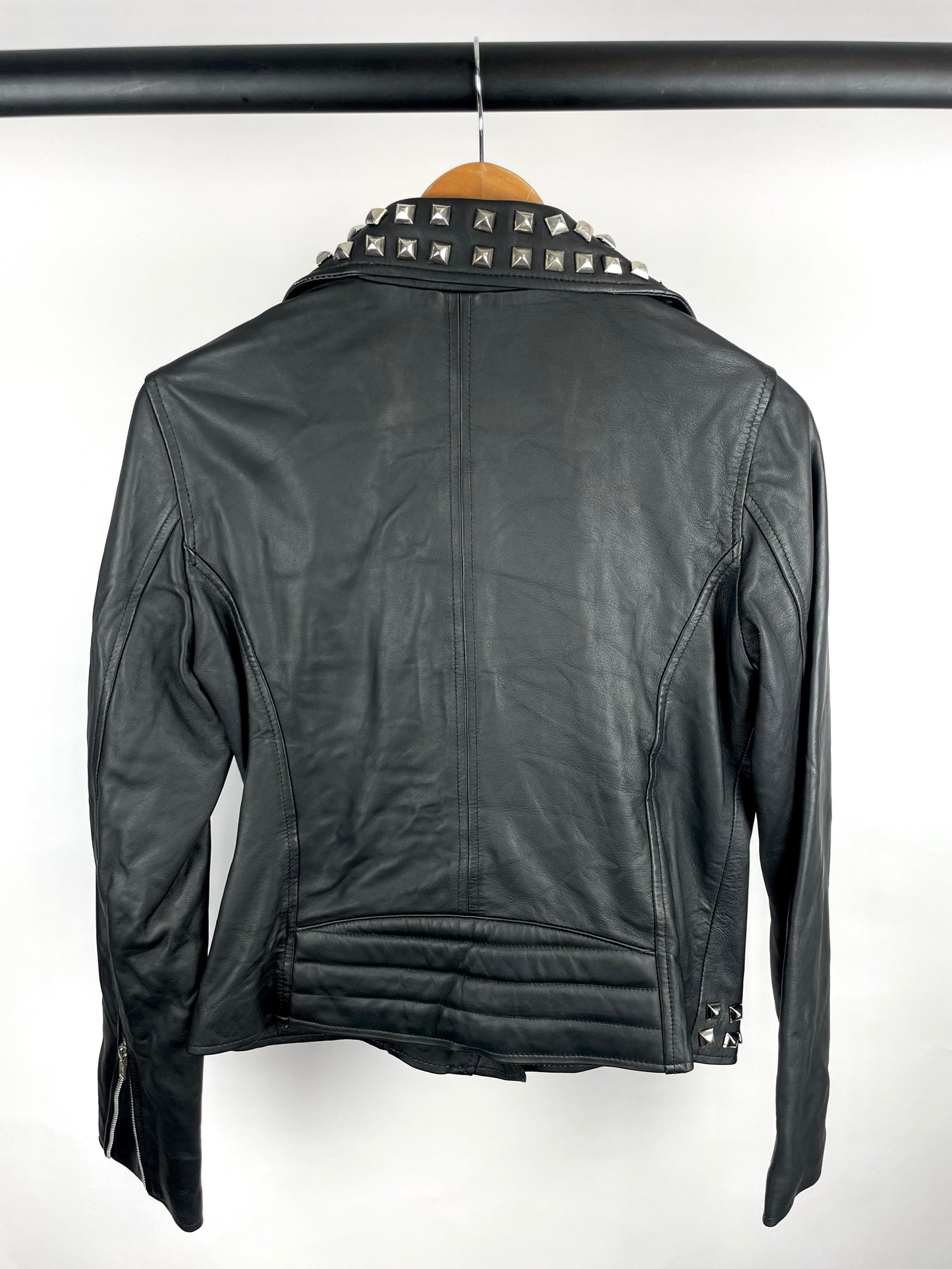 Vintage 90s Leather Biker Jacket