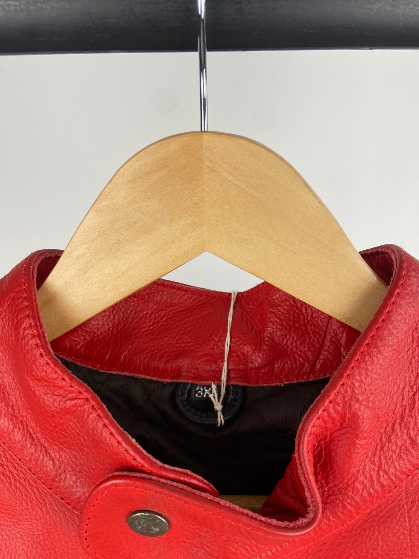Ferrari Michael Schumacher 90s Leather Motorbike Jacket