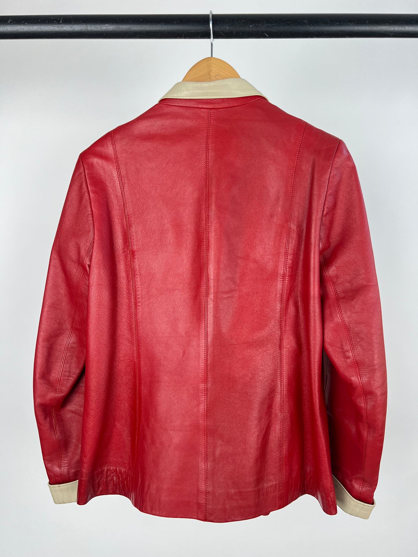 Vintage 90s Rico Piel Leather Jacket