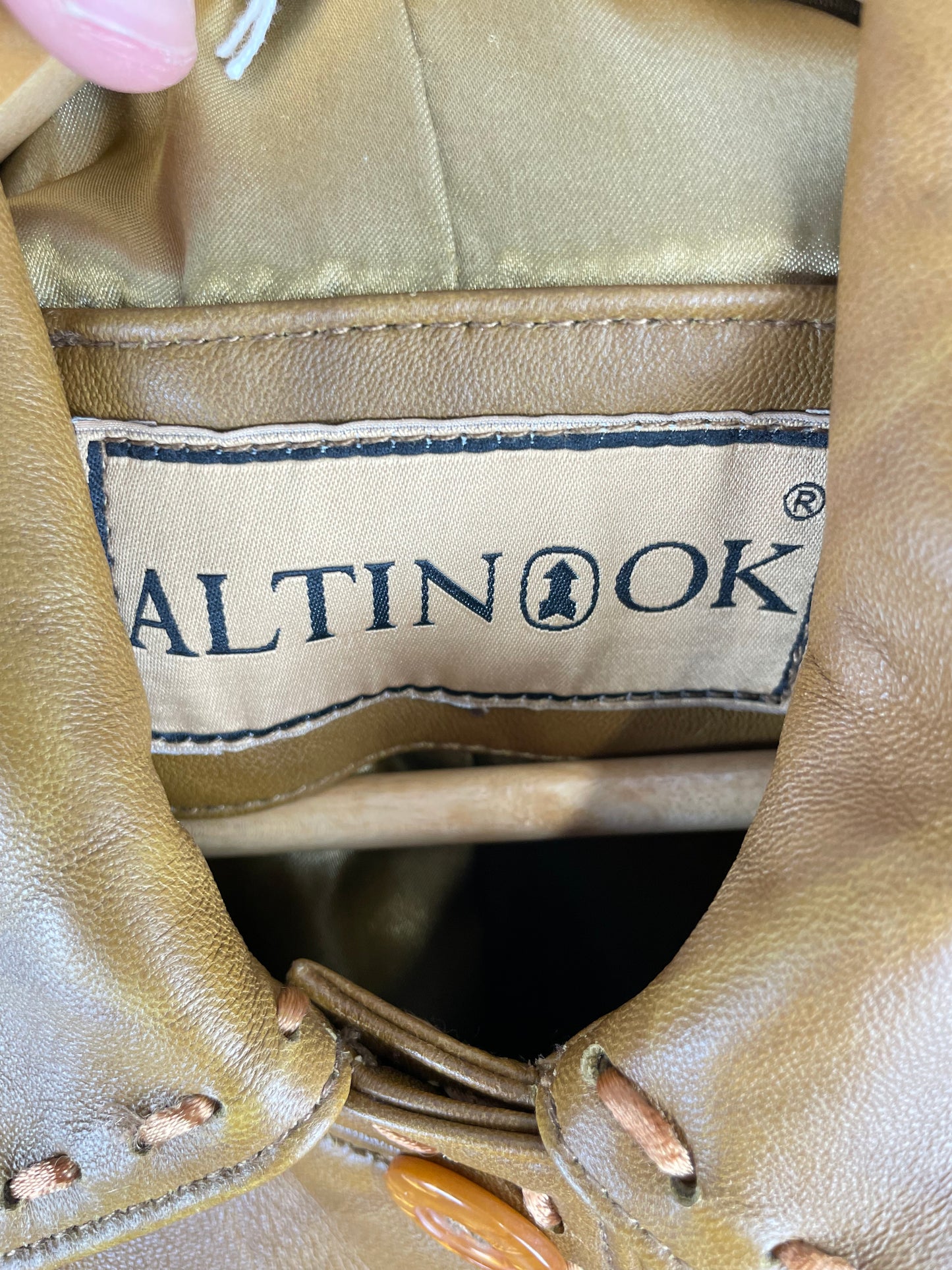Vintage 90s Altin OK Leather Jacket