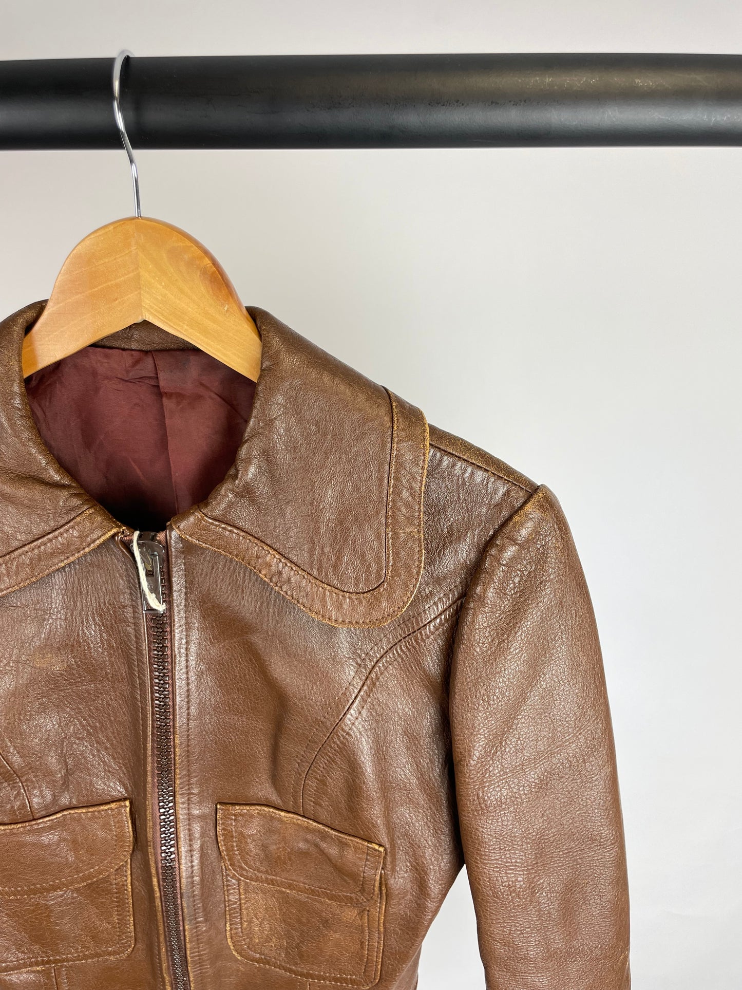 Vintage 60s Leather Jacket