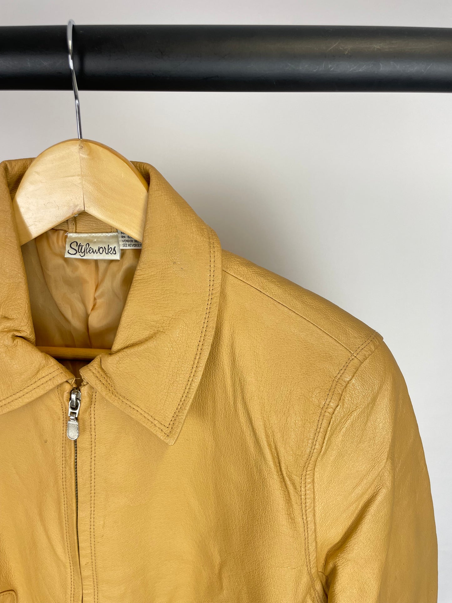 Vintage 90s Styleworks Leather Jacket