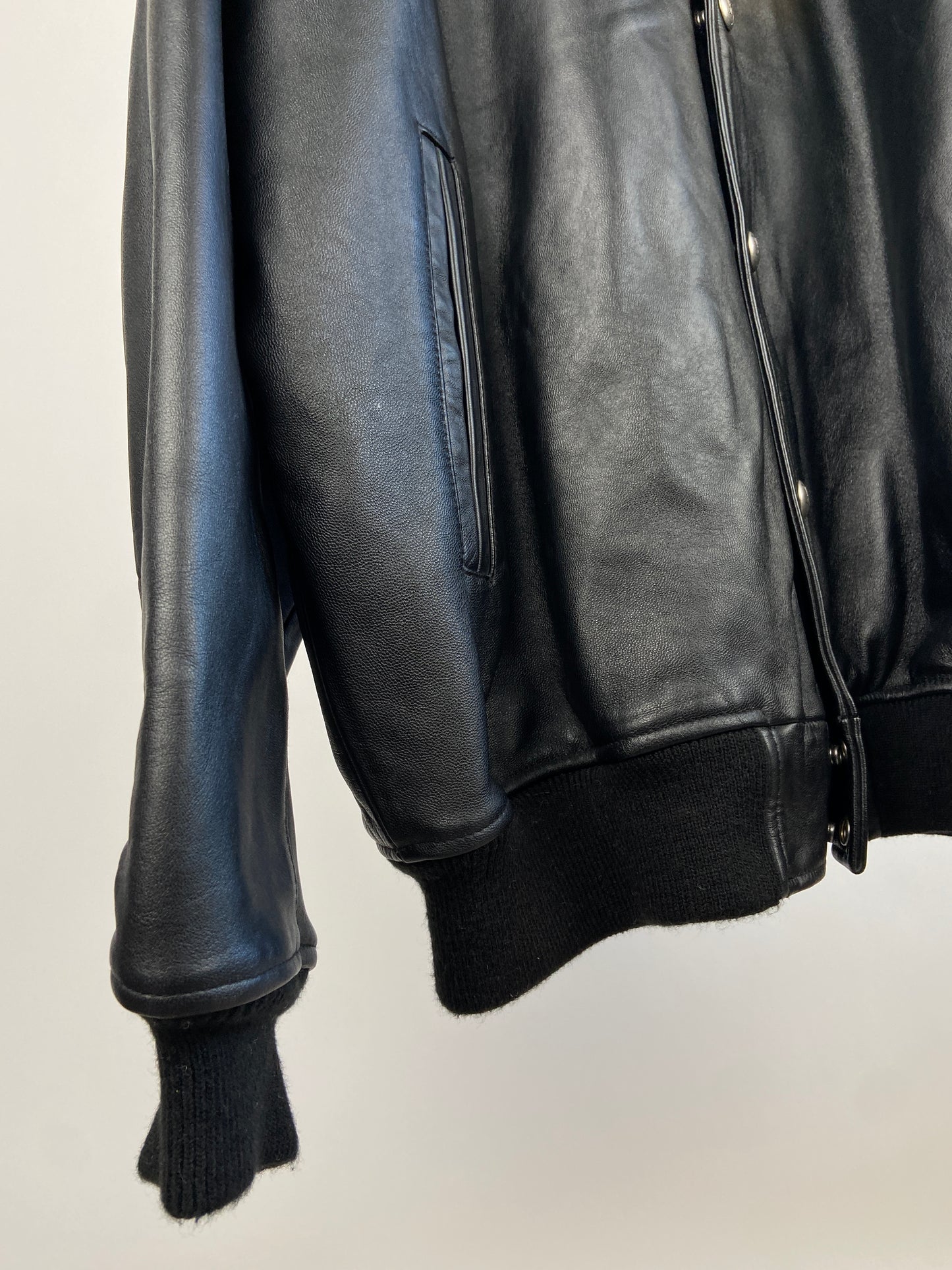 Vintage Avirex 90s Leather Bomber Jacket