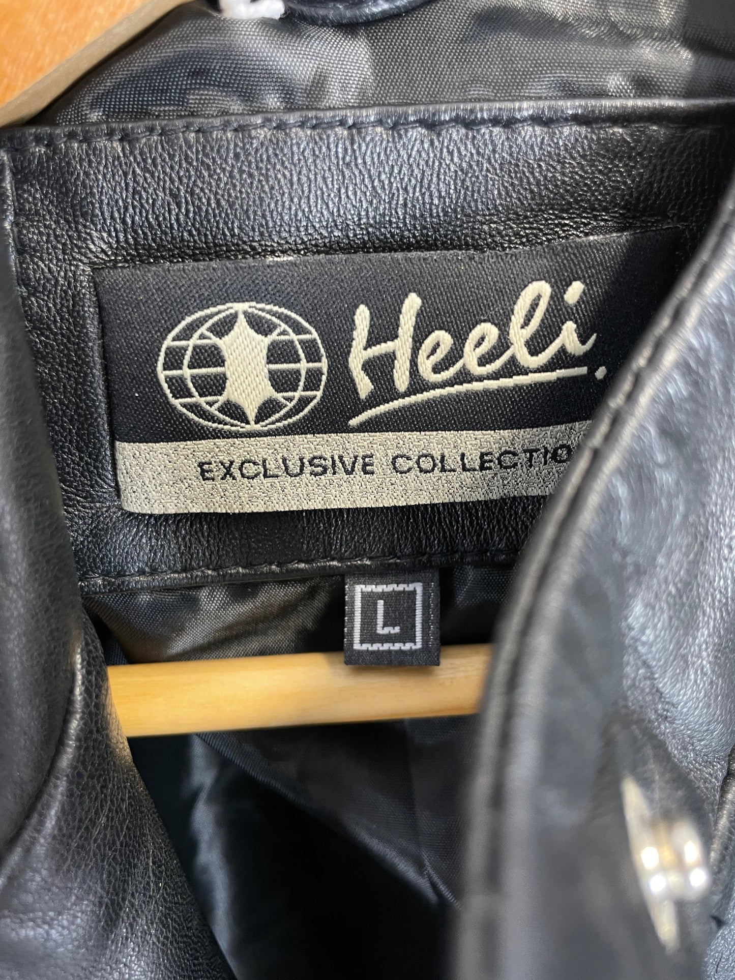 Vintage 90s Heeli Leather Jacket
