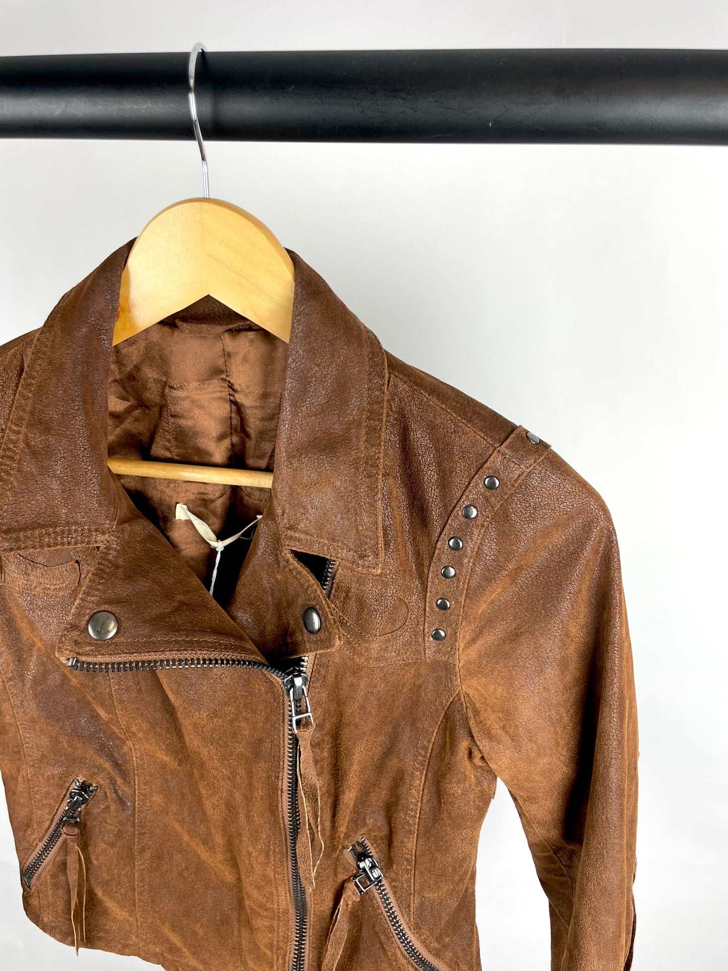 Vintage 90s Suede Tassel Jacket