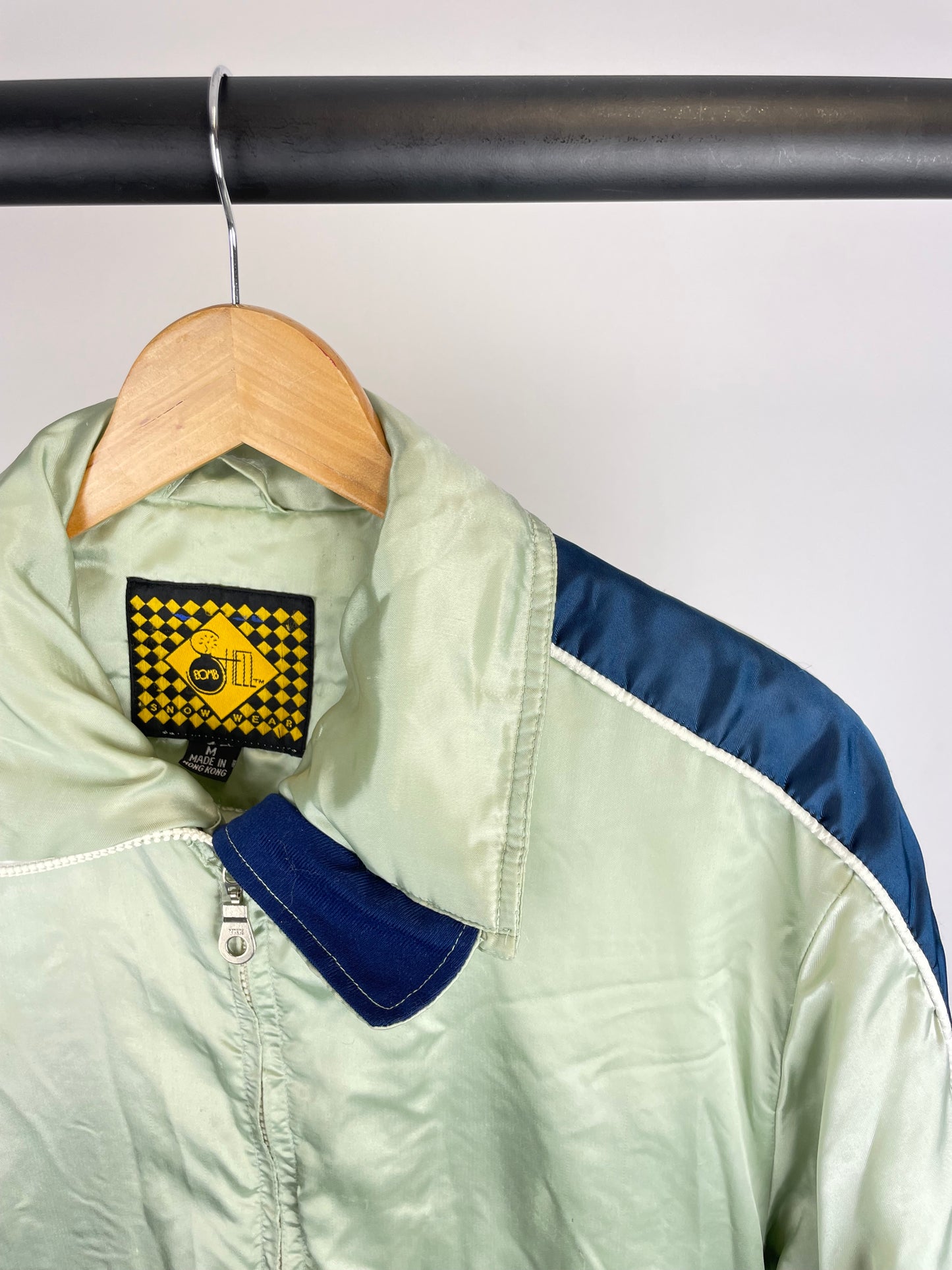 Rare Vintage 90s Bomb Hell Cropped Jacket