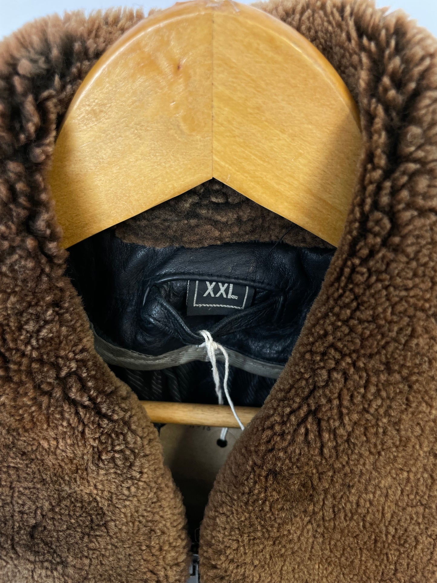 Vintage 90s Aviator Leather Jacket