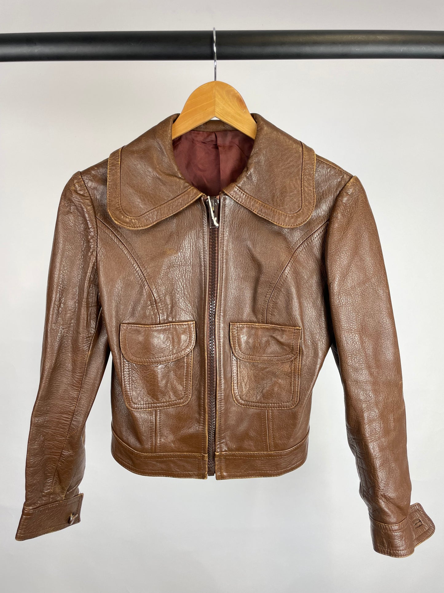 Vintage 60s Leather Jacket