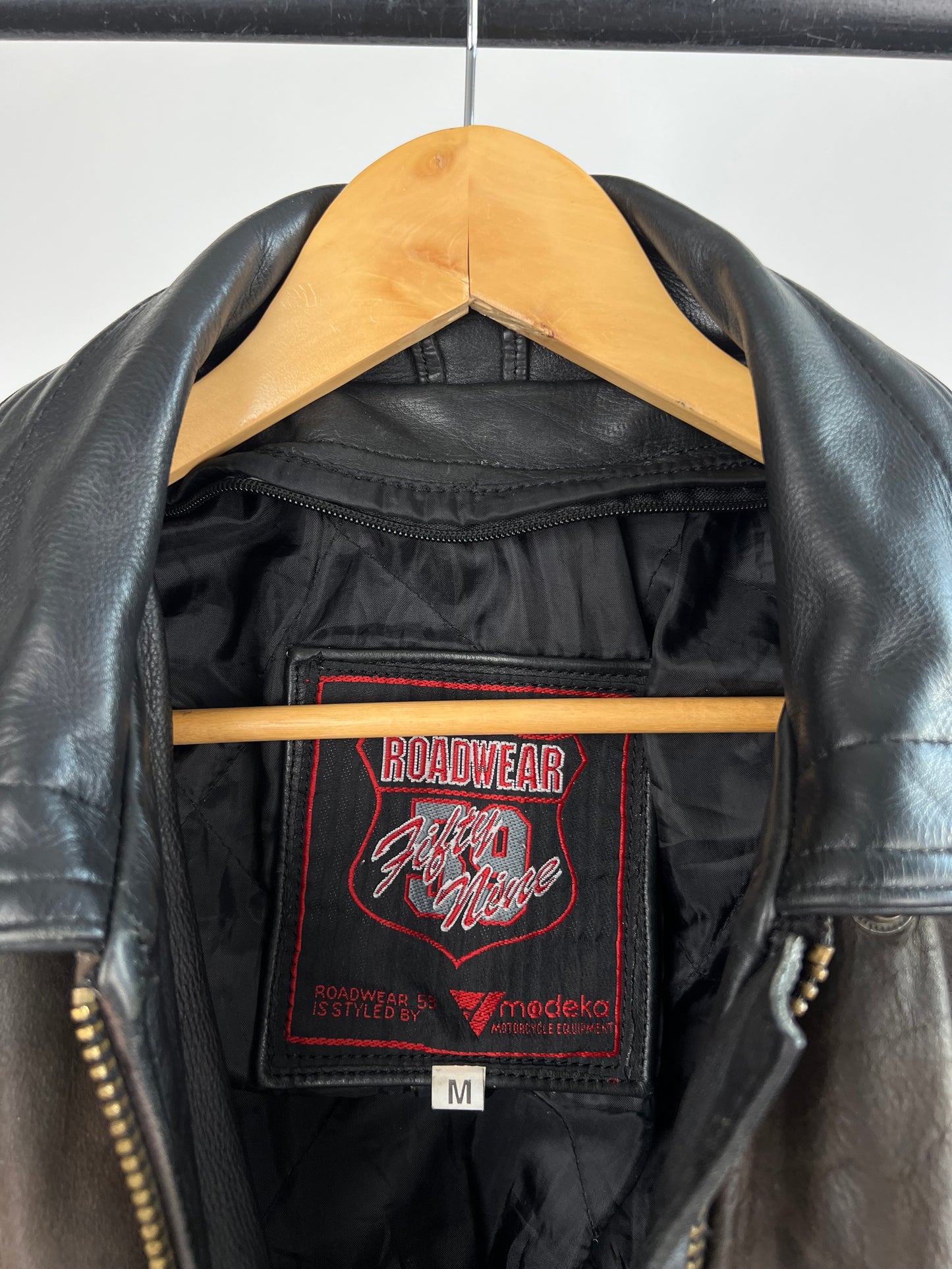 Vintage 90s Leather Tassel Jacket